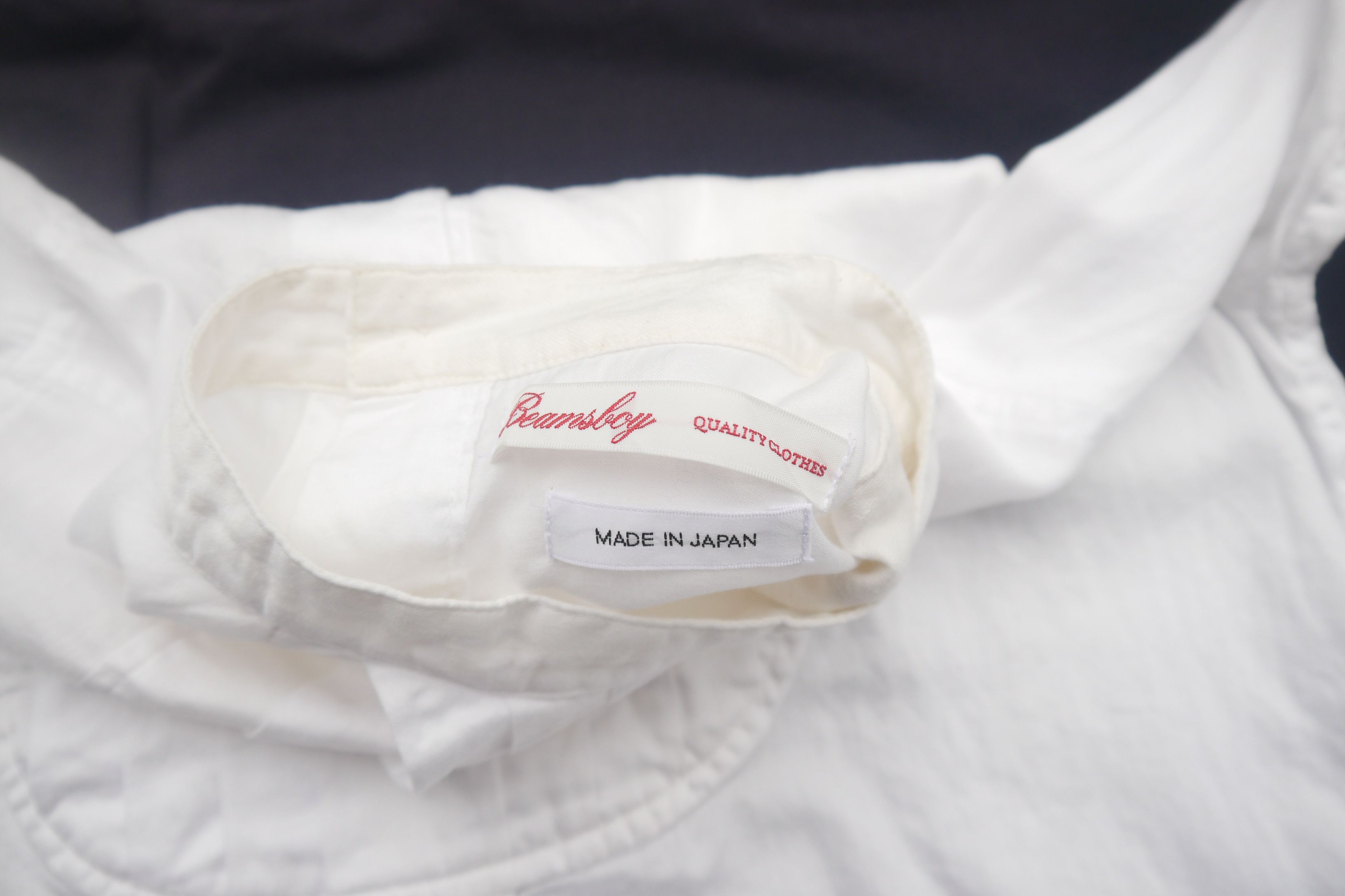Japanese Brand (S451) Beams Boy White Pleated French Cuff Shirt Japan Size S / US 4 / IT 40 - 6 Thumbnail