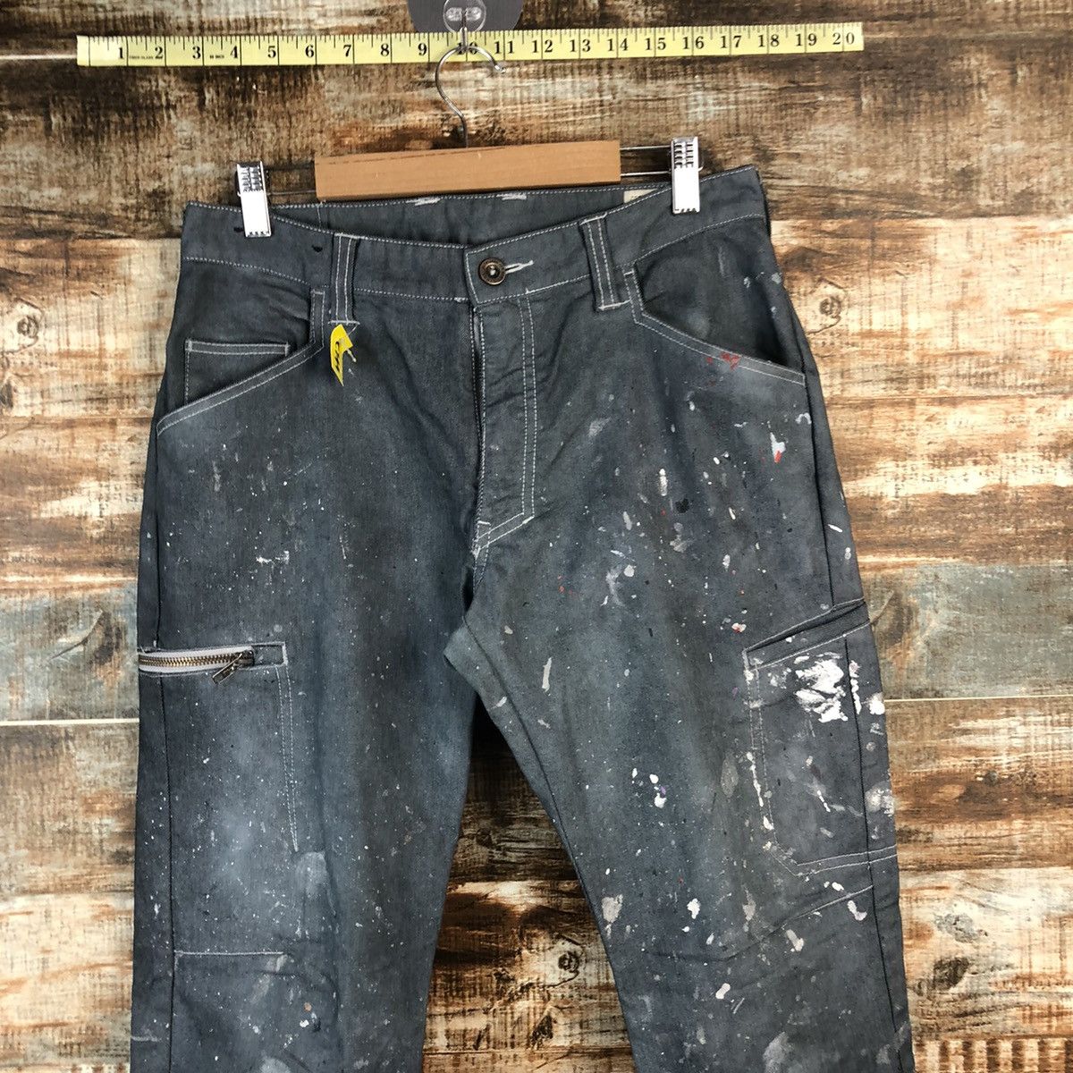 Other DL Fine Assint Blue Cargo Multipocket Pants #C744 Size US 32 / EU 48 - 4 Thumbnail