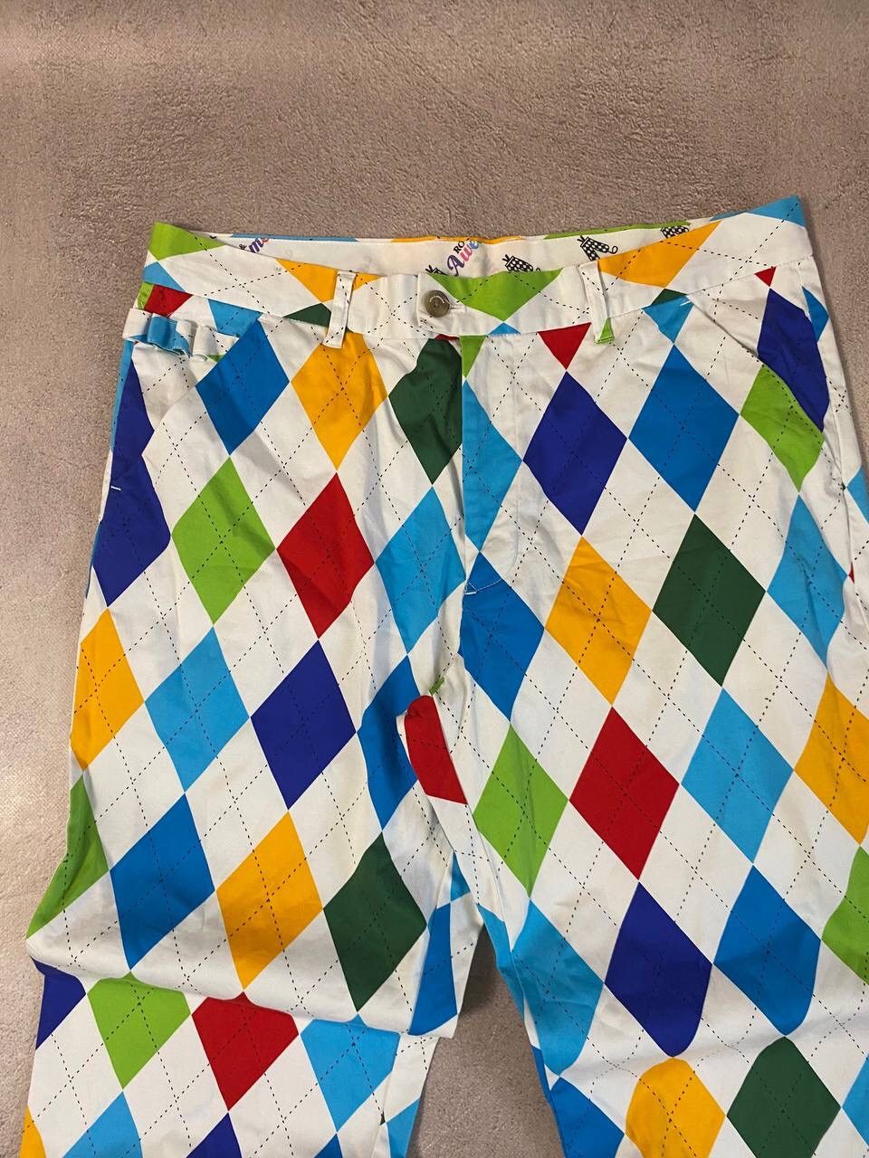 Hysteric Glamour × Japanese Brand Royal Awesome Golf vintage Tornado Mart style baggy pants Size US 32 / EU 48 - 4 Thumbnail