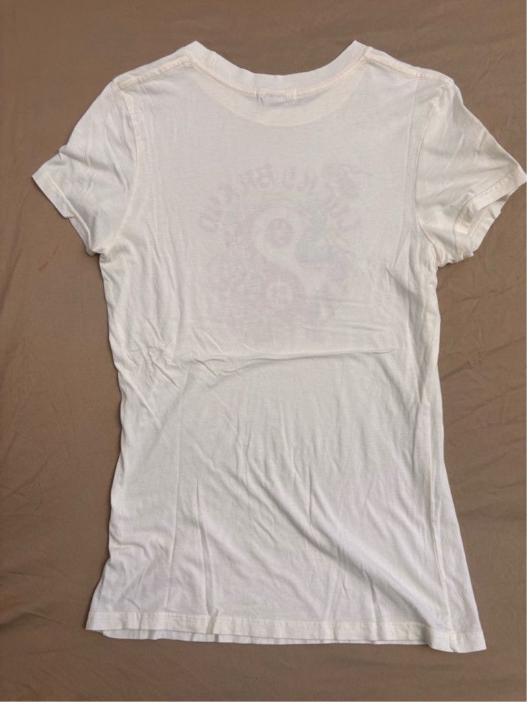 Lucky Brand Women's Lucky Brand T-shirt Size M White Dragon Graphic Size L / US 10 / IT 46 - 9 Thumbnail