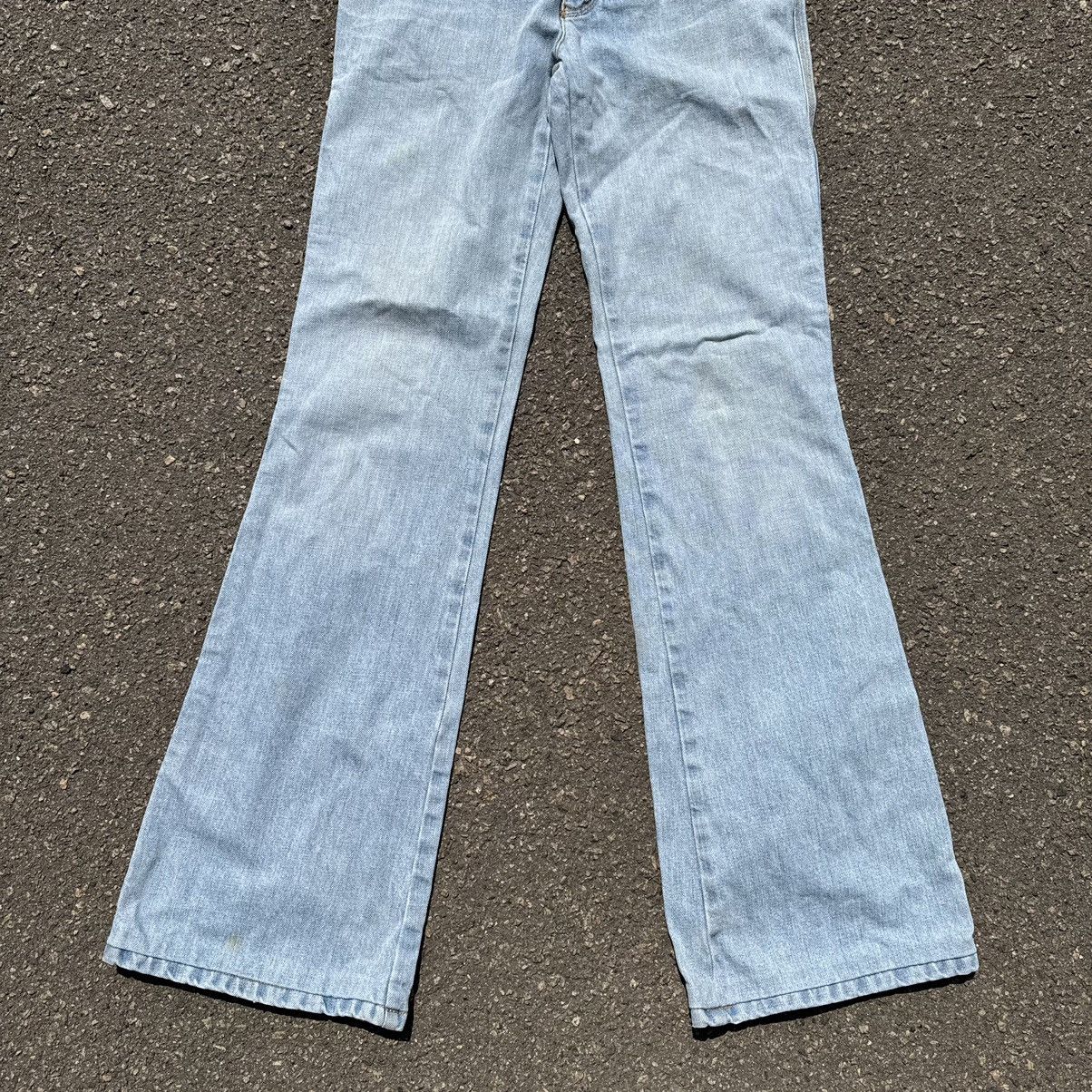 Moschino vintage moschino heart jeans rap luxury streetwear flared Size 28" / US 6 / IT 42 - 9 Thumbnail