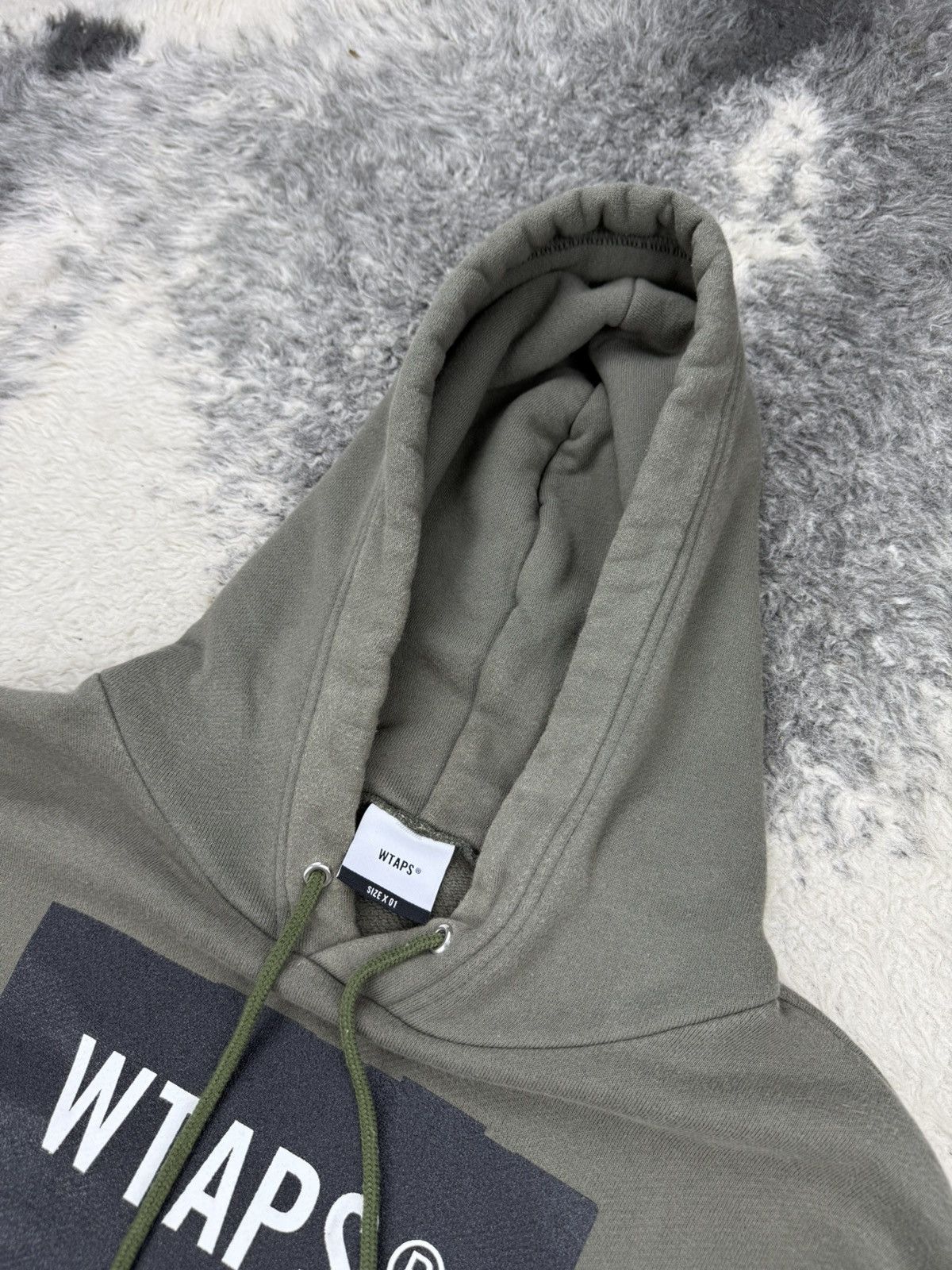 Wtaps AW2019 WTAPS “Side Effect” Olive Hoodie Size US S / EU 44-46 / 1 - 10 Thumbnail