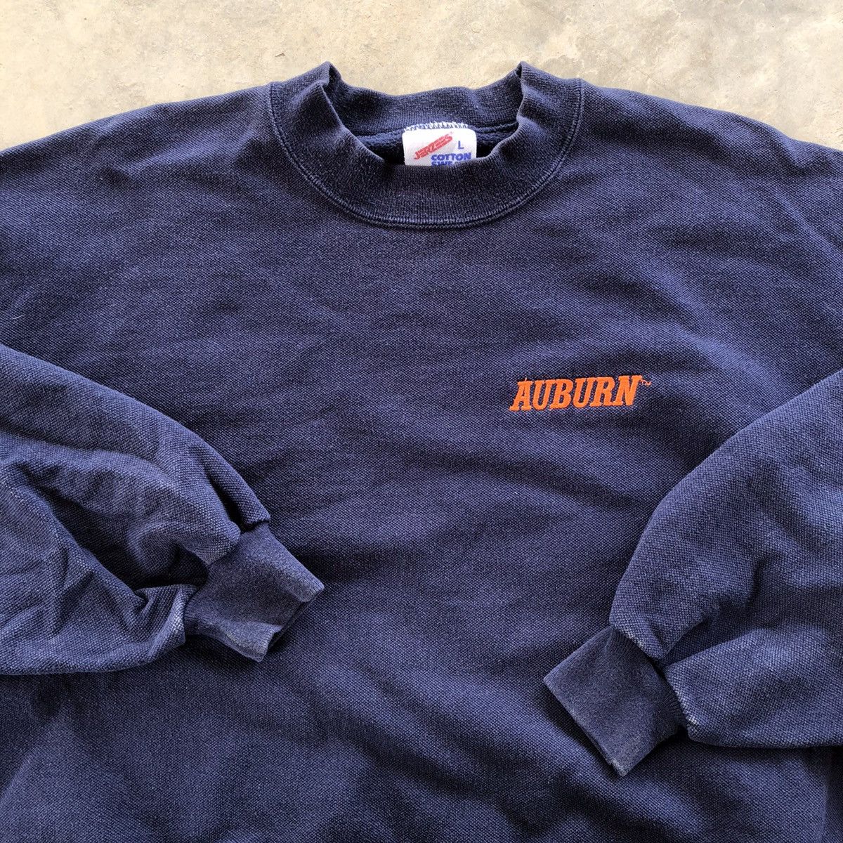 Auburn Sportswear × Jerzees × Vintage Vintage AUBURN University Jumper Sweatshirt Size US L / EU 52-54 / 3 - 3 Thumbnail