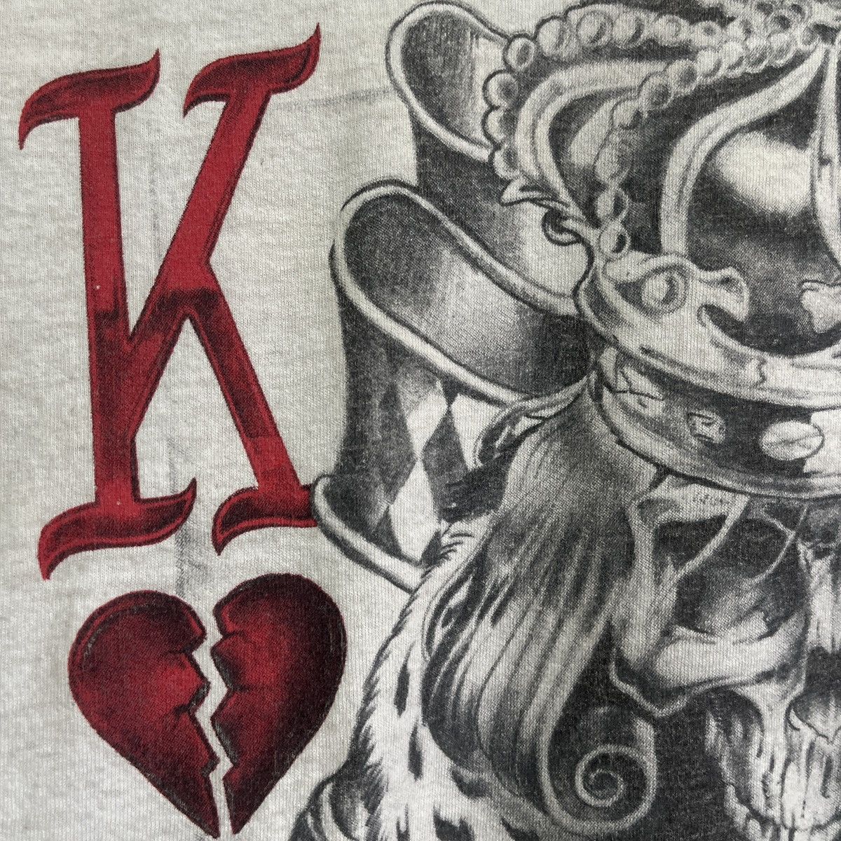 Fruit Of The Loom Vintage Y2K King Queen Skulls Fruit Of The Looms Size US L / EU 52-54 / 3 - 9 Thumbnail