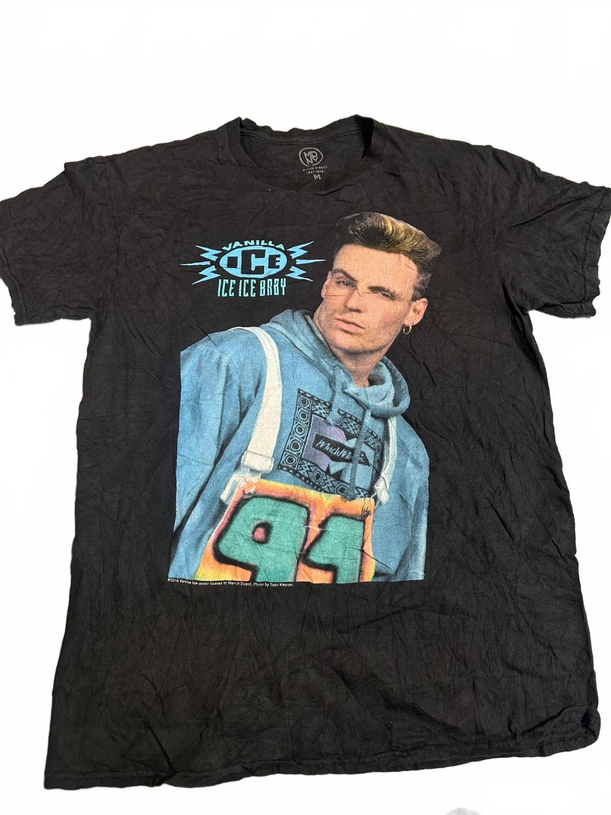 Designer Vintage Vanilla Ice Ice Ice Baby T-Shirt - Size M Size US M / EU 48-50 / 2 - 1 Thumbnail