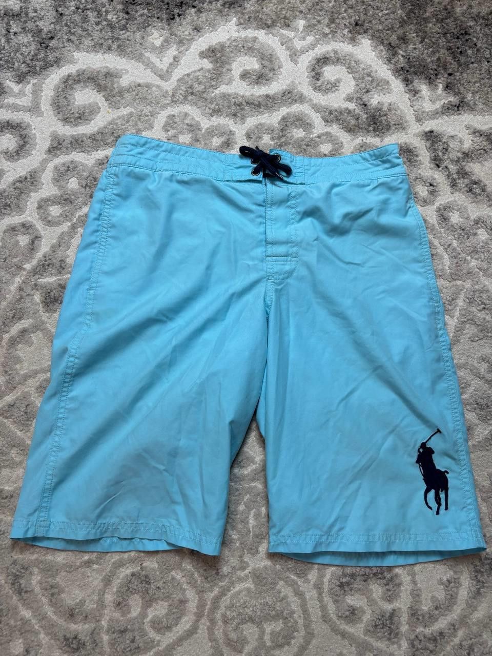 Polo Ralph Lauren Polo Ralph Lauren Big Pony Swim Trunks Blue L (14-16) Size US 30 / EU 46 - 4 Thumbnail