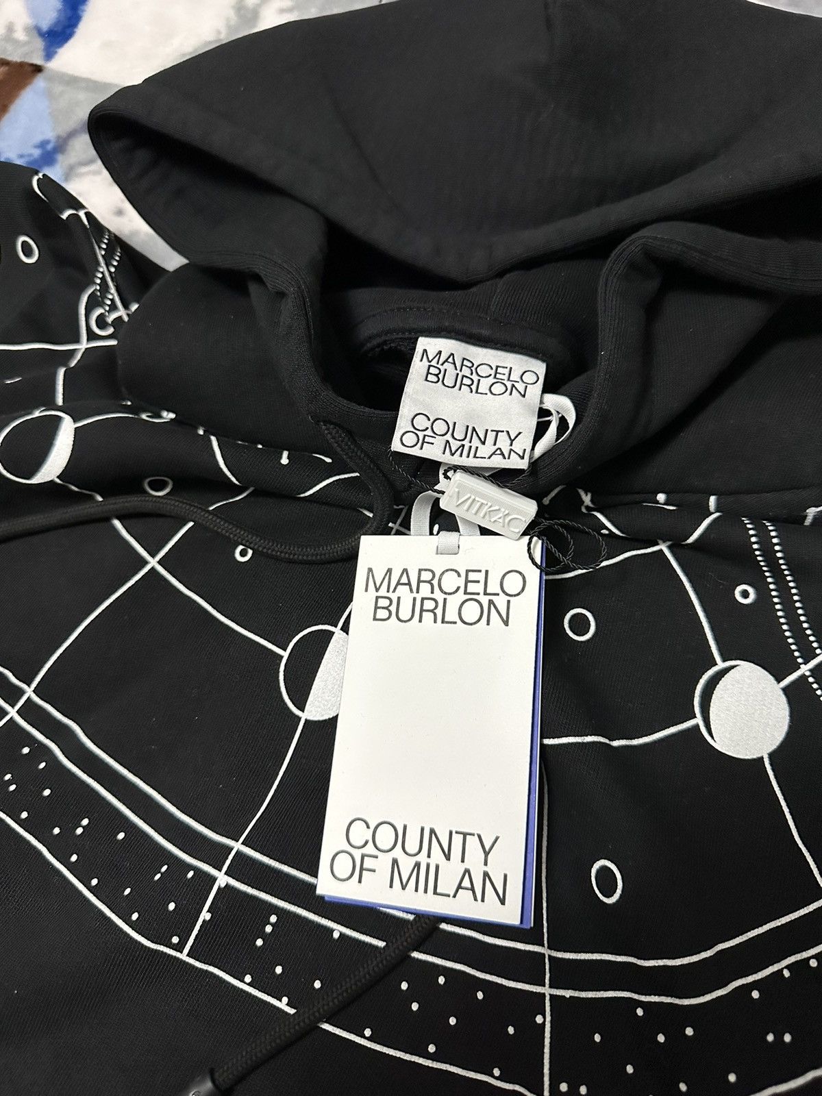 Marcelo Burlon MARCELO BURLON ASTRO HOODIE. Size US M / EU 48-50 / 2 - 8 Thumbnail