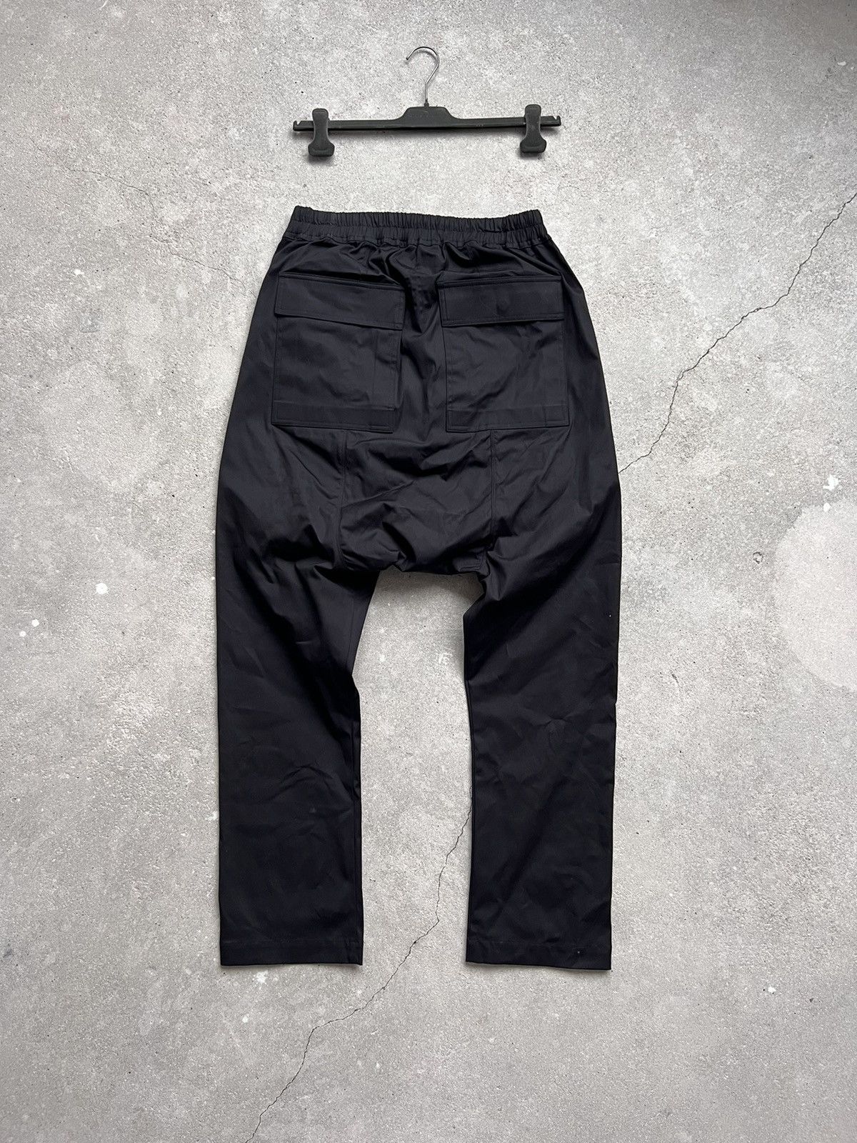 Rick Owens SS24 LIDO RICK OWENS BLACK PANTS Size US 38 / EU 54 - 10 Thumbnail