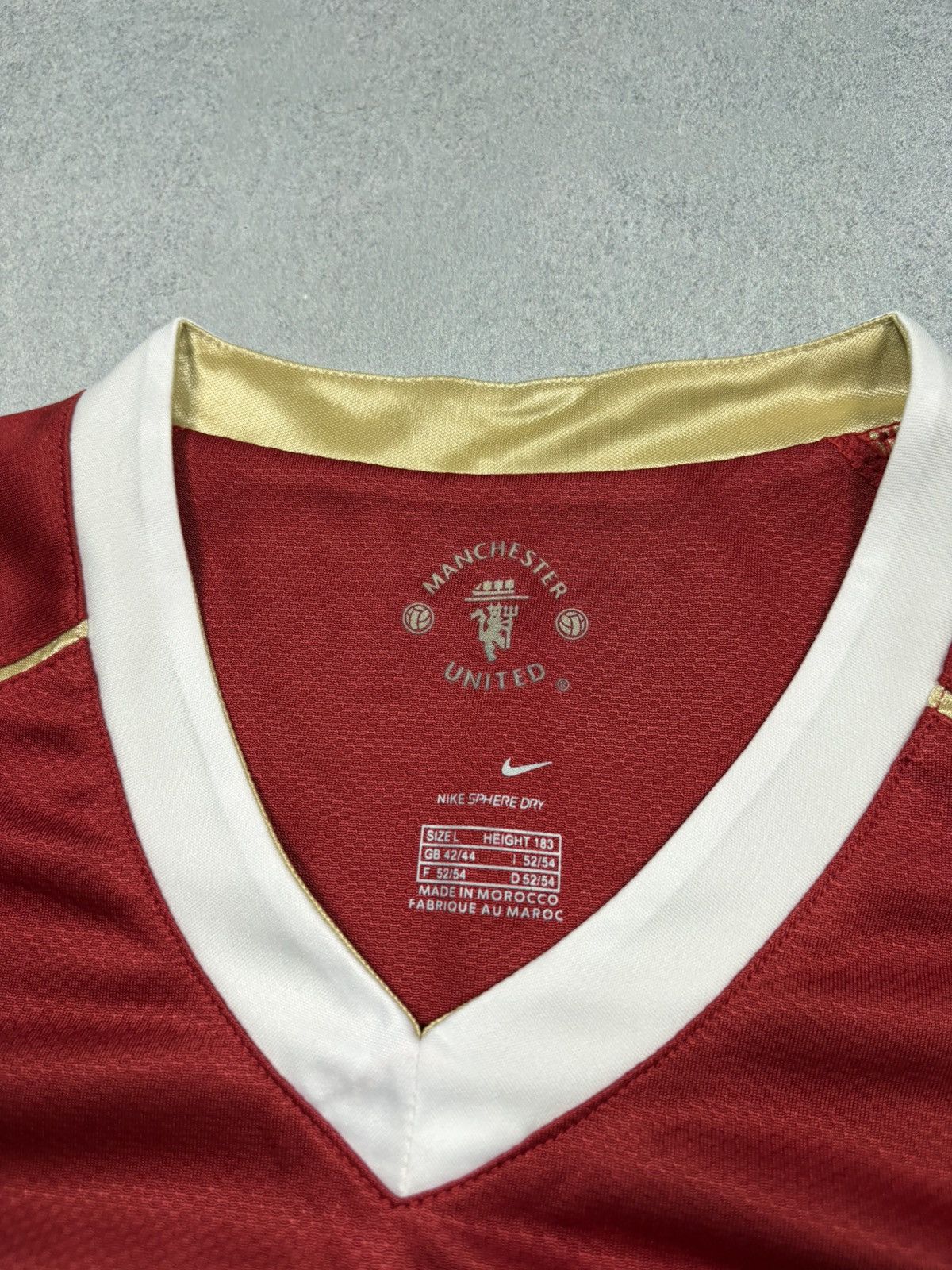 Nike Manchester United 2006/07 Wayne Rooney #8 Home Jersey NIKE Size US L / EU 52-54 / 3 - 15 Thumbnail