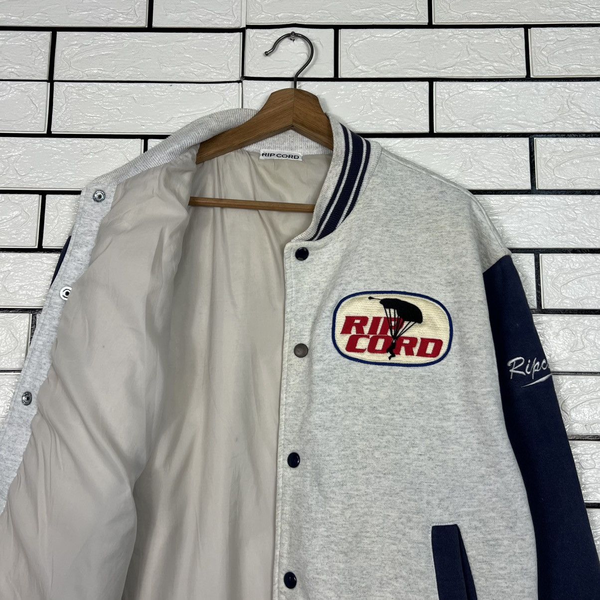 Vintage 90's RIP CORD Embroidery Parachute Varsity Jacket #4051-C184 Size US M / EU 48-50 / 2 - 9 Thumbnail