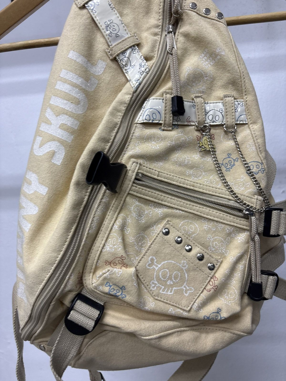 KMRii H Naoto Anarchy Style Vintage Y2K Grunge Crossbody Skull Bag Size ONE SIZE - 6 Thumbnail