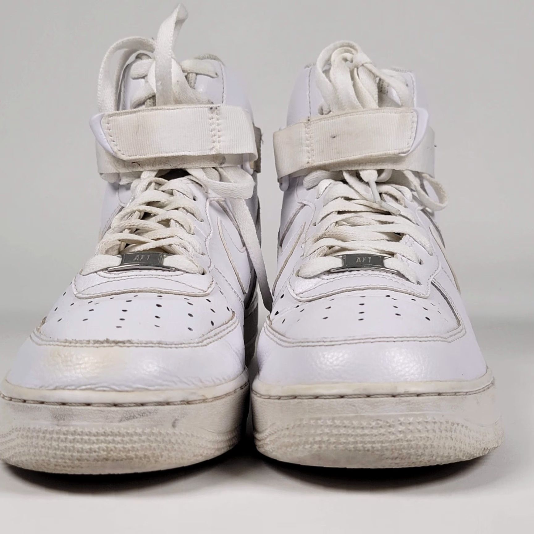 Nike Nike Air Force 1 High ’07 Mens Size 10.5 US 44.5 E White Leather Sneakers Kid/Adult? Size US 11 / EU 44 - 3 Thumbnail