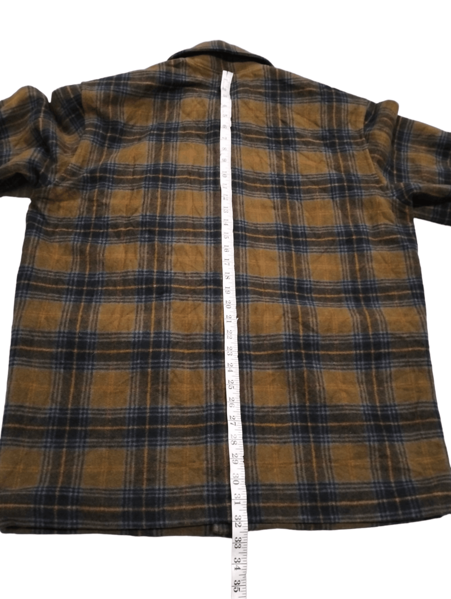 Calvin Klein Calvin Klein Sport Tartan Wool Over Coat Jacket Size US M / EU 48-50 / 2 - 20 Thumbnail