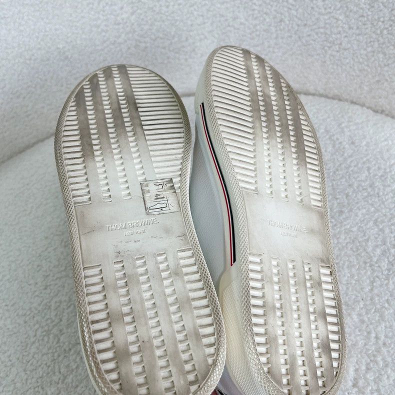 Thom Browne Thom Browne All white sneakers Size US 5 / EU 37 - 5 Thumbnail