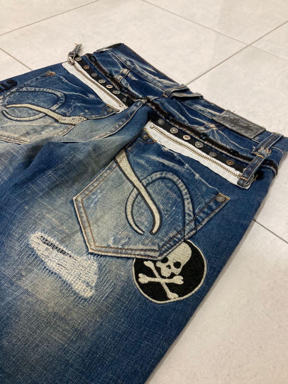 Hysteric Glamour Vintage Jeans Studio R.P Skulls Size US 32 / EU 48 - 1 Thumbnail