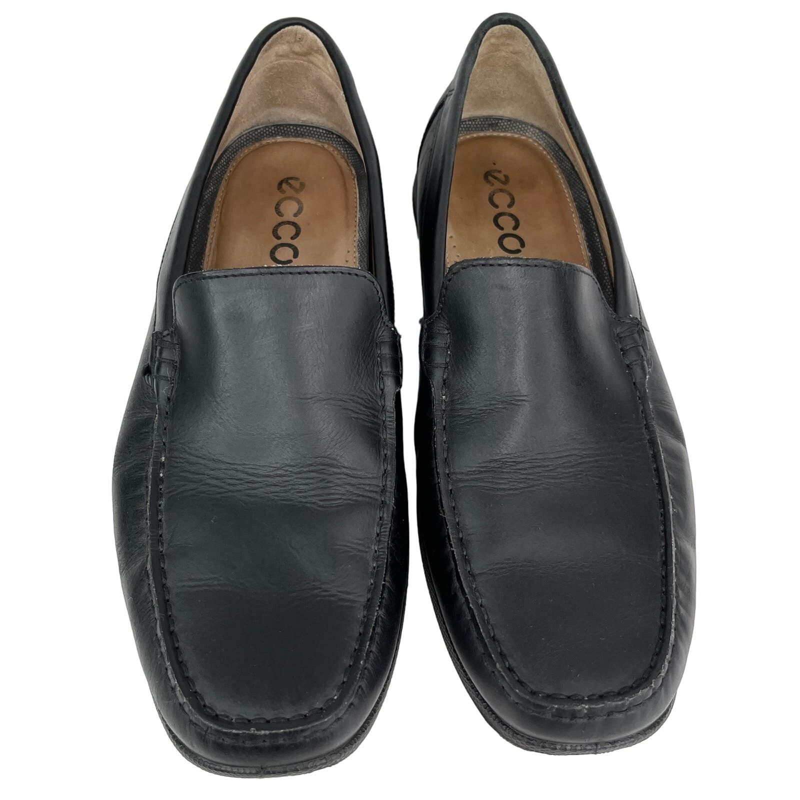 Ecco Ecco Moc Dip Classic Driving Loafers Black 41 7 Slip On Size US 8 / EU 41 - 9 Thumbnail