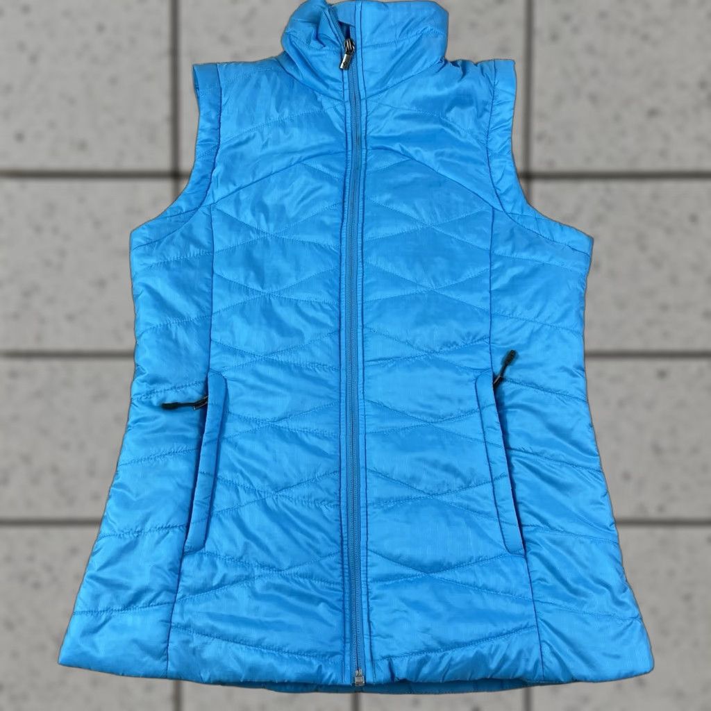 Vintage Columbia Women’s Omni Heat Vest Full Zip Blue Small Size S / US 4 / IT 40 - 1 Thumbnail