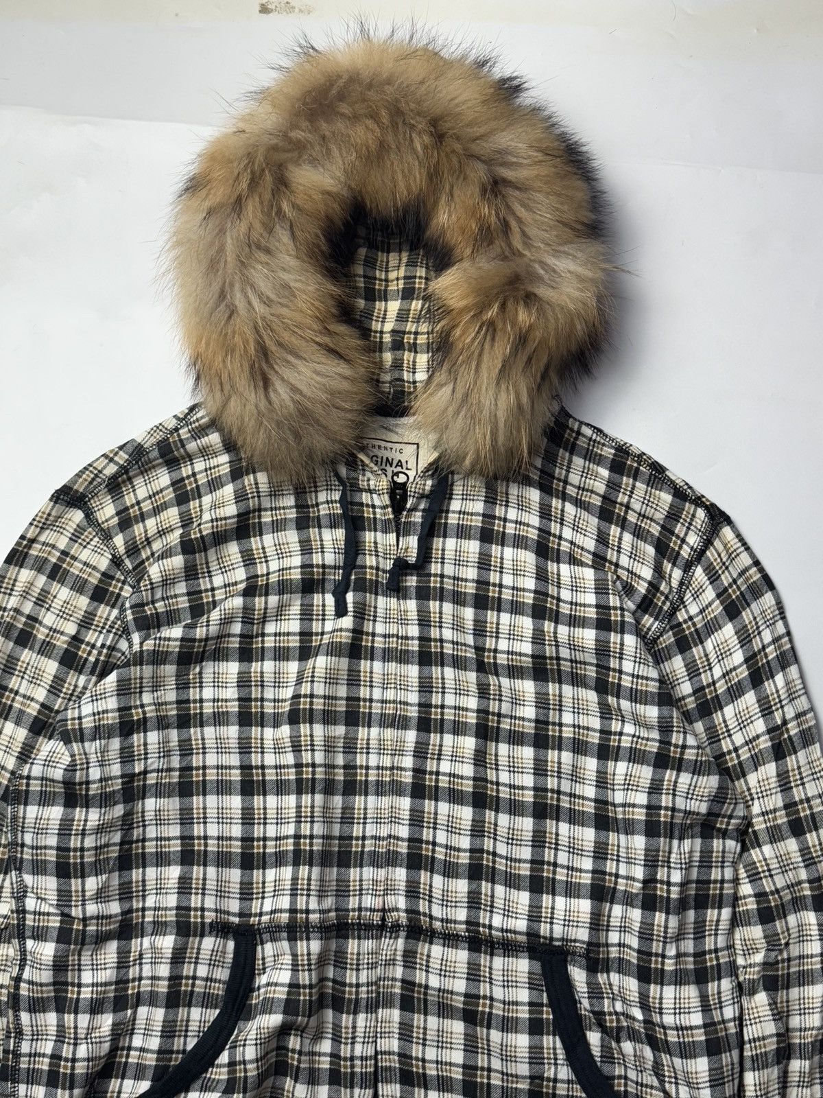 If Six Was Nine × Japanese Brand × Le Grande Bleu (L.G.B.) Fur Hoodie Japanese Original Wash Size US M / EU 48-50 / 2 - 3 Thumbnail