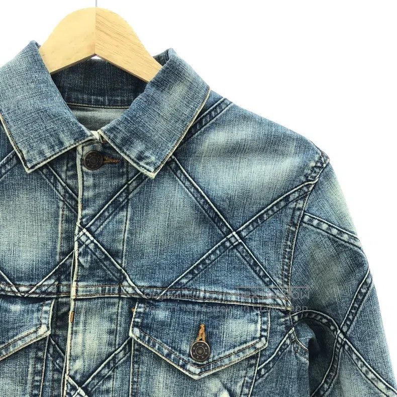 Junya Watanabe Junya Watanabe Diamond Pattern Denim Size S / US 4 / IT 40 - 2 Thumbnail