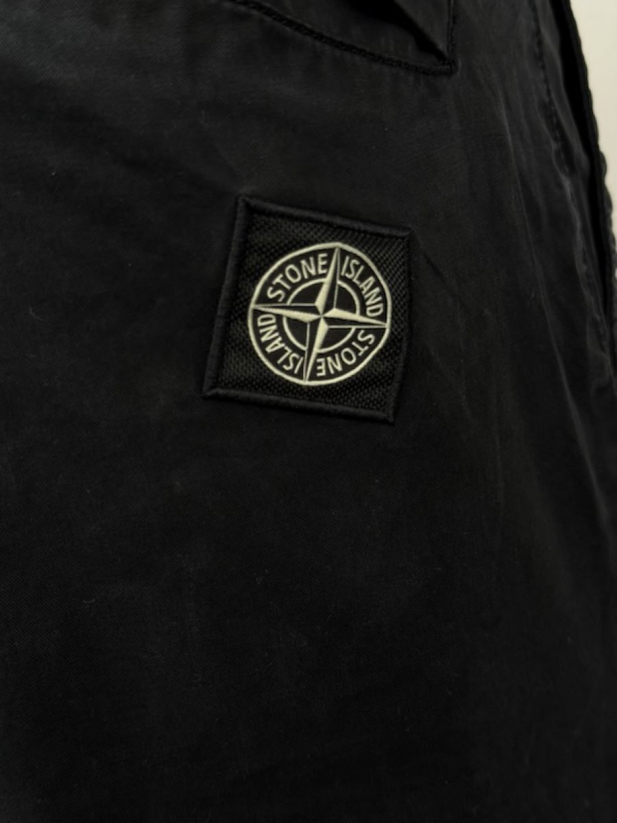 Stone Island Stone Island Chino W31 Pantalone Nero Slim Size US 31 - 6 Thumbnail
