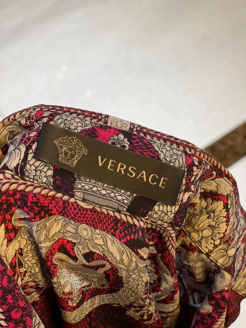 Versace Versace Silk baroque pattern dress Size M / US 6-8 / IT 42-44 - 8 Thumbnail