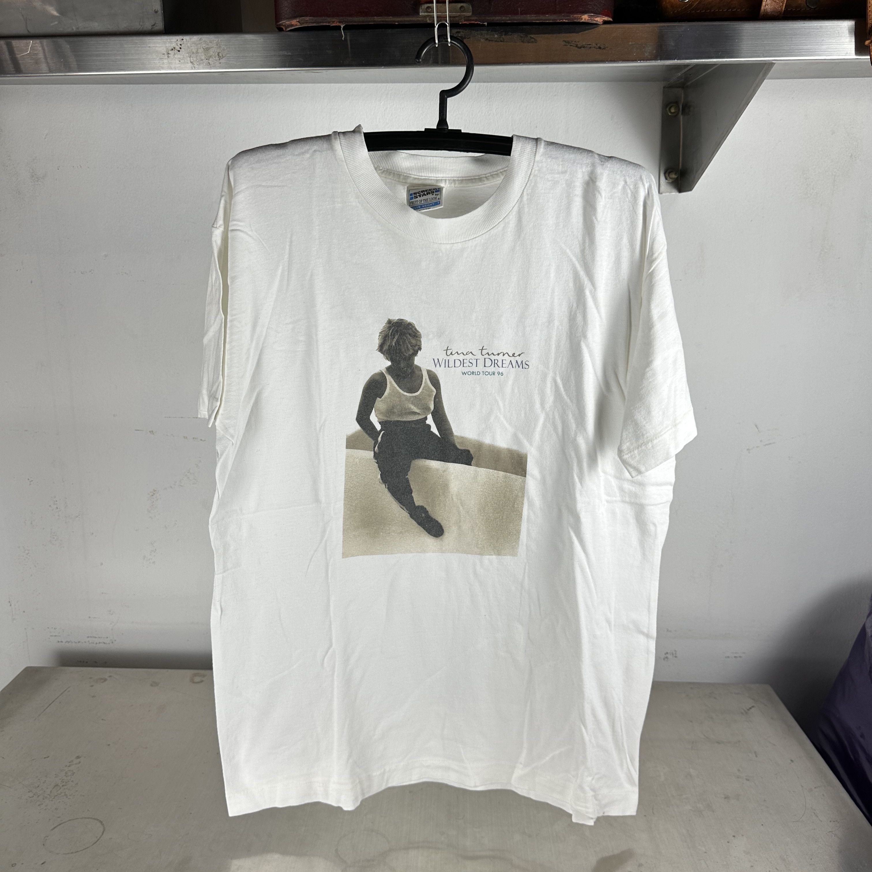 1996 Tina Turner Wildest Dreams World Tour Concert T-Shirt - www 