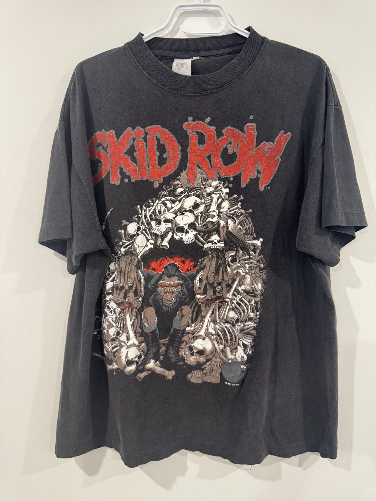 Band Tees × Vintage Skidrow Vintage 1991 Size US L / EU 52-54 / 3 - 1 Thumbnail