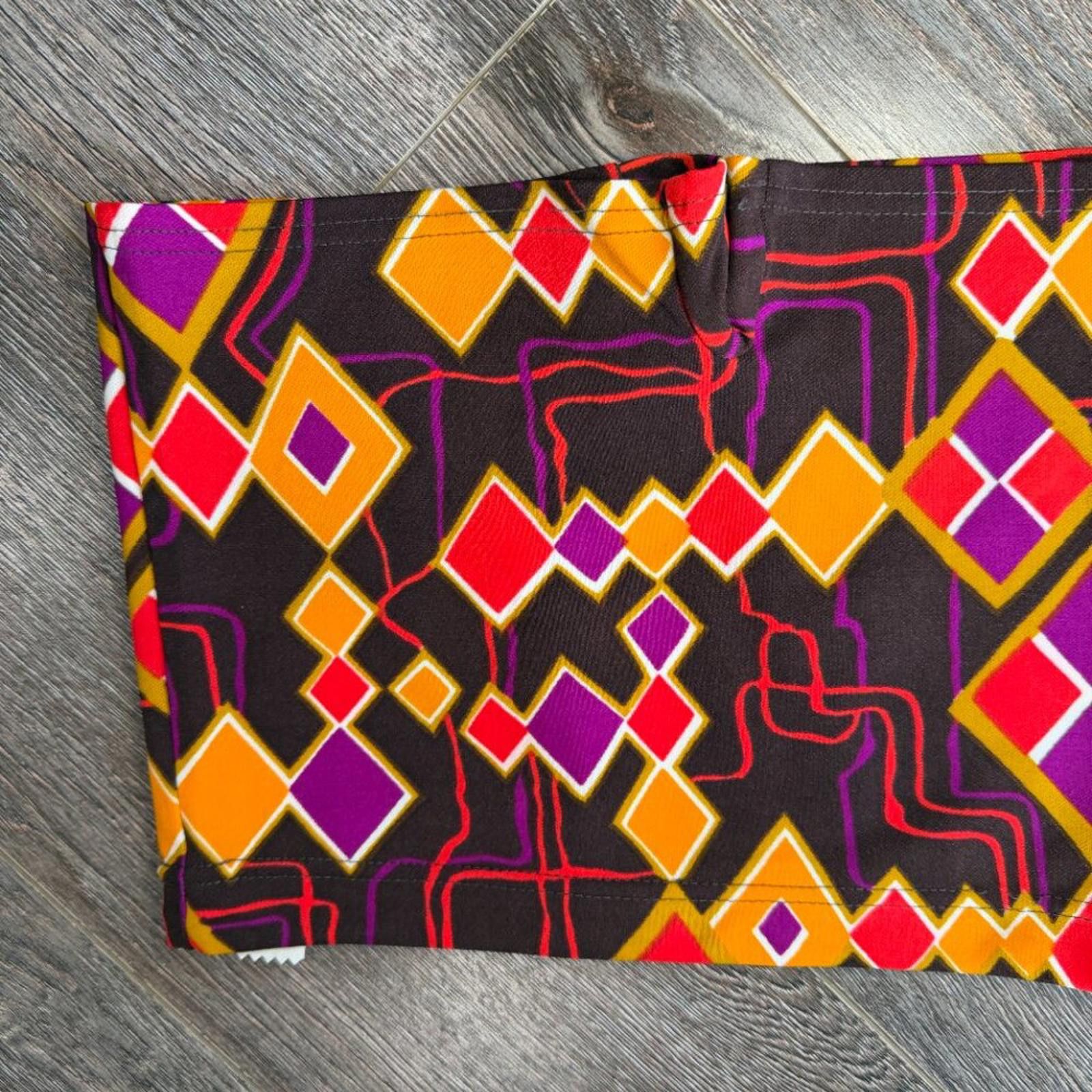 Other Vintage Men Swim Trunk Geometric Print Retro Style Medium Size US 32 / EU 48 - 7 Thumbnail