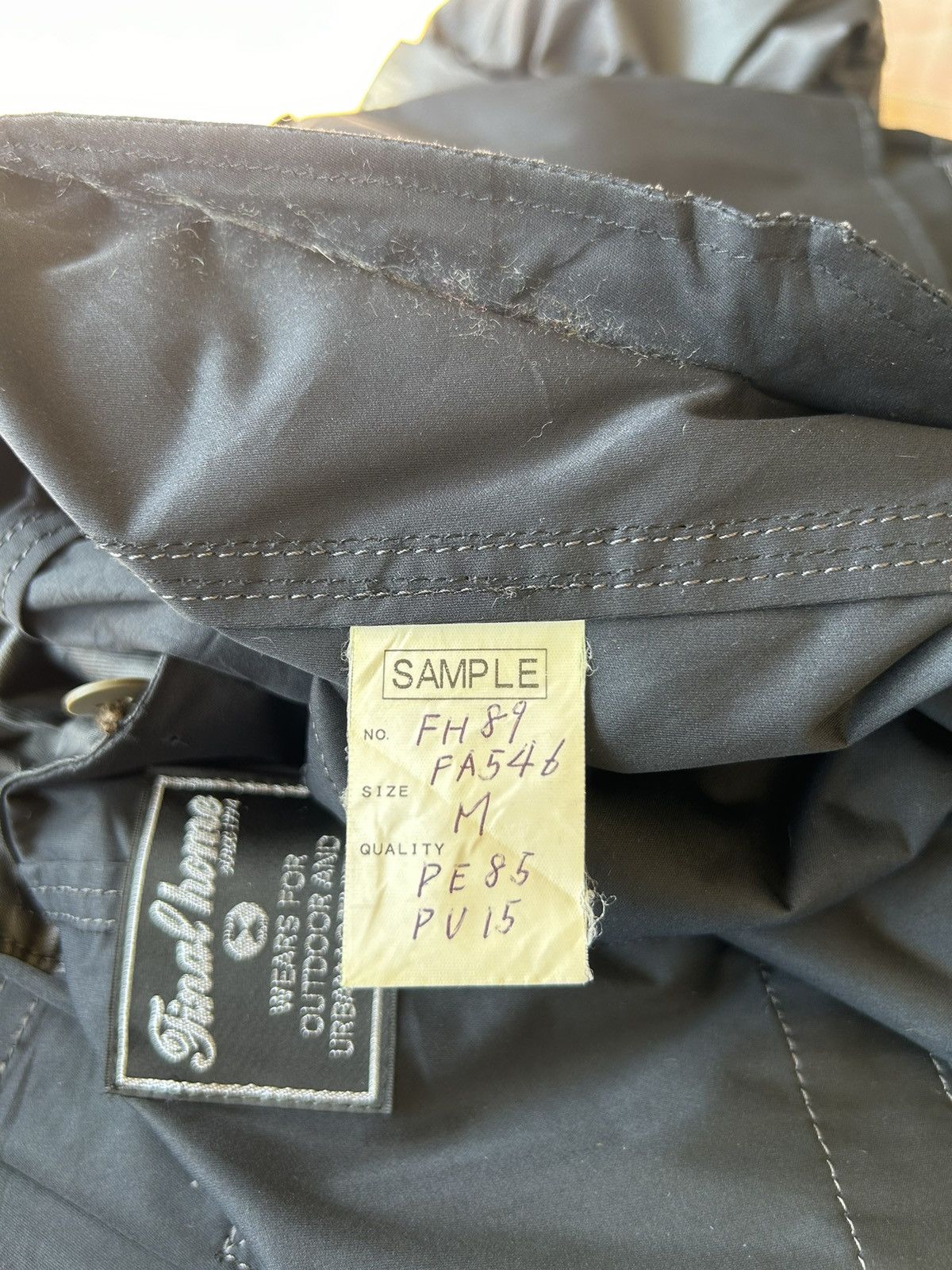 Final Home Final Home Prototype Sample Waxed Hooded Jacket Size US M / EU 48-50 / 2 - 22 Thumbnail