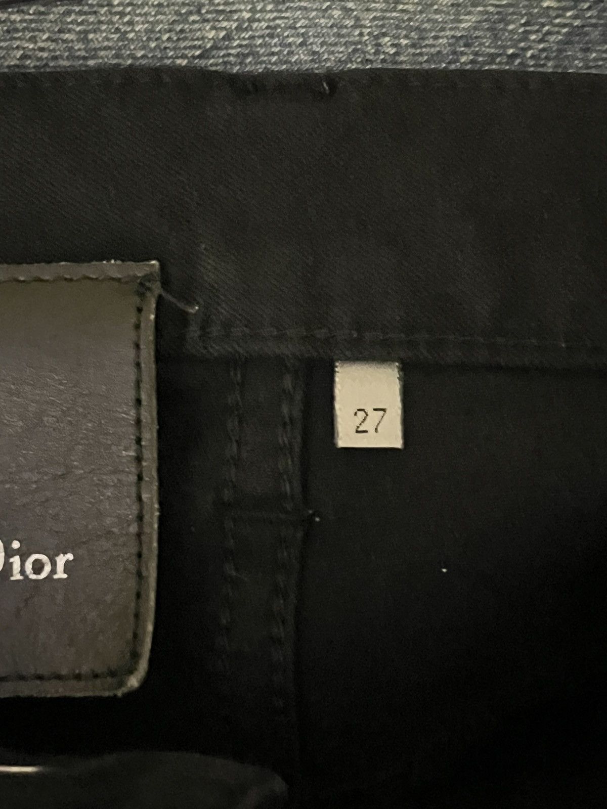 Designer × Dior × Vintage Black dior pants Size US 27 - 6 Thumbnail
