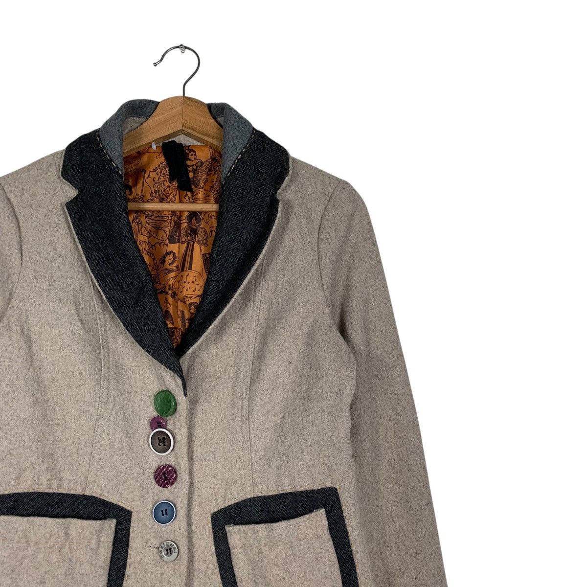 Desigual Desigual Women Jacket Size S / US 4 / IT 40 - 5 Thumbnail