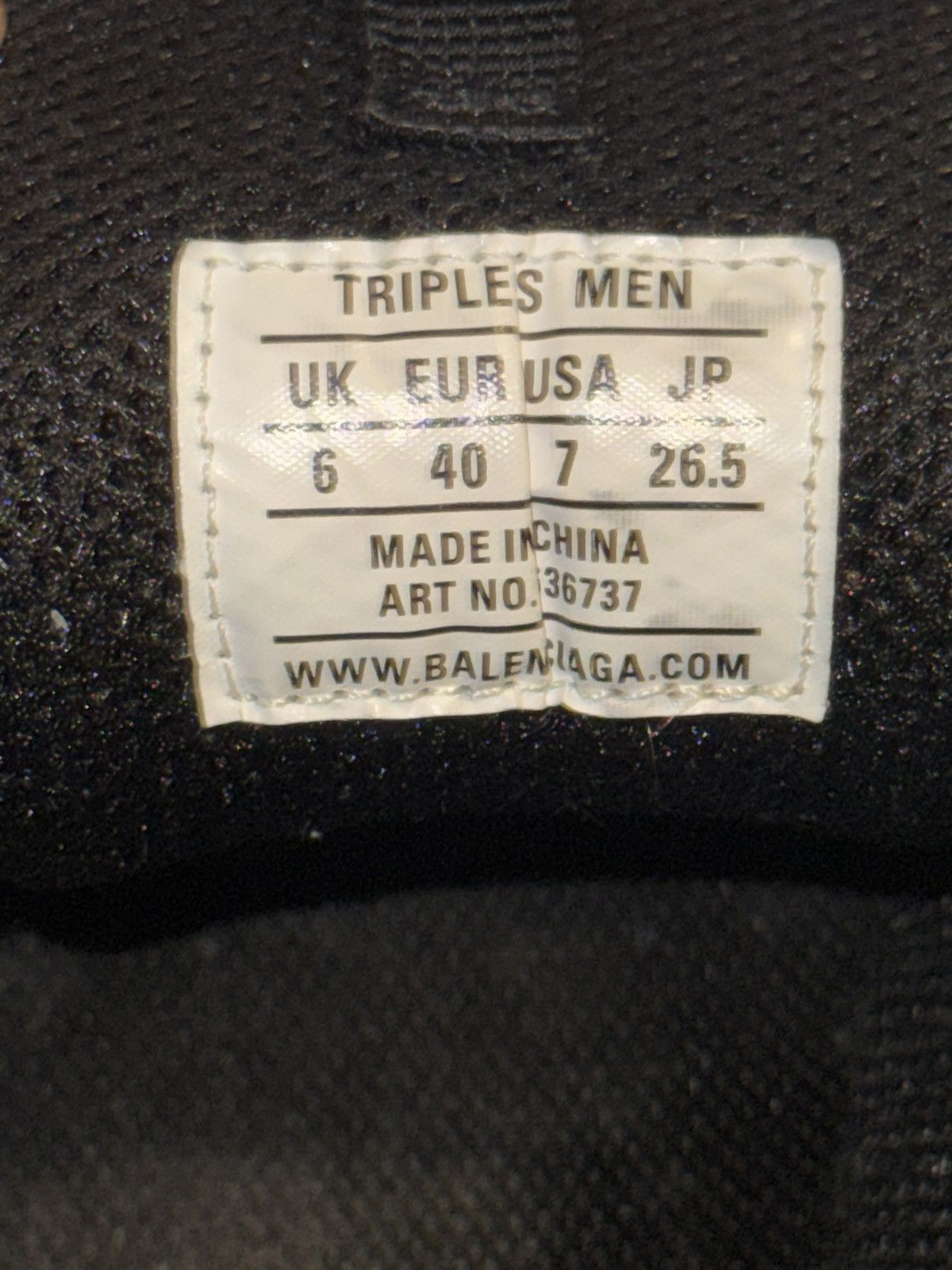 Balenciaga Balenciaga Triple S Green Black Size US 7 / EU 40 - 6 Thumbnail