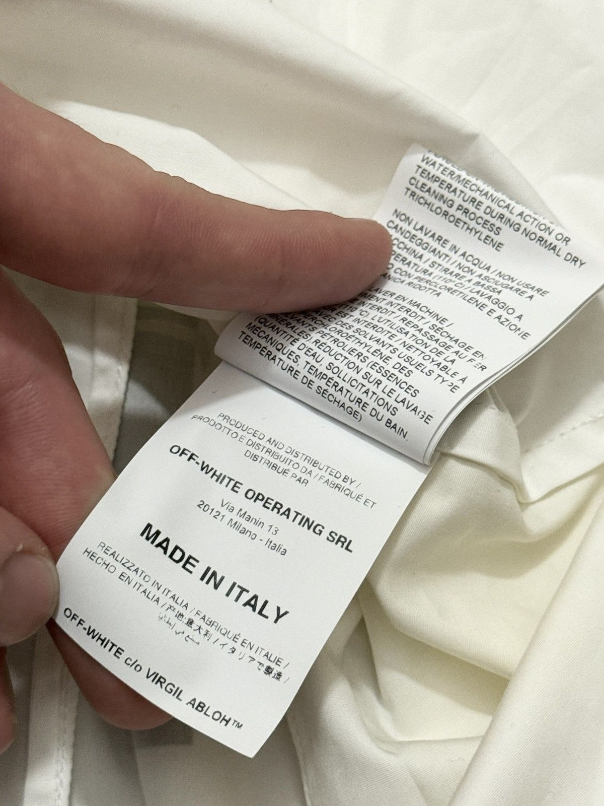Off-White Off-White Camasa dama Shirt Size XS / US 0-2 / IT 36-38 - 8 Thumbnail
