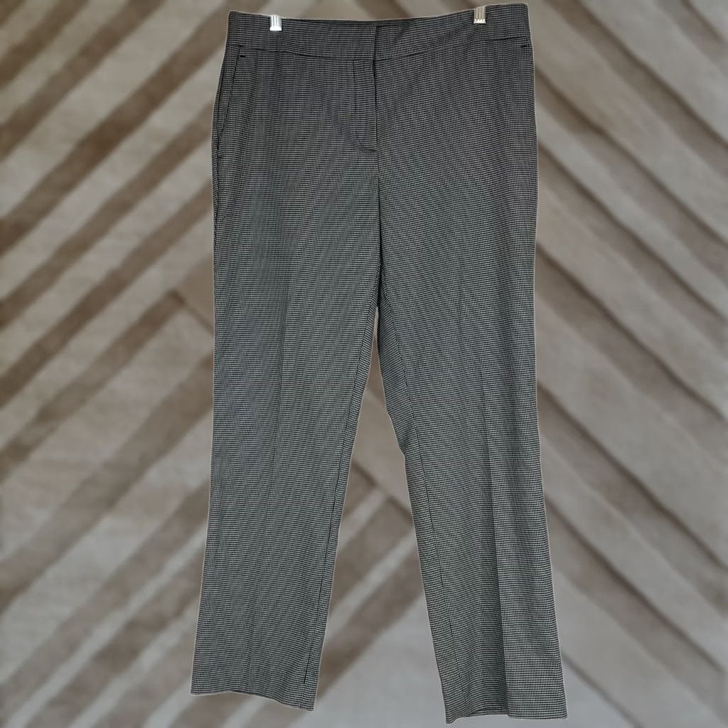 Ann Taylor Ann Taylor Women's 6 BLACK/WHITE Dress Pants Size 28" / US 6 / IT 42 - 1 Thumbnail