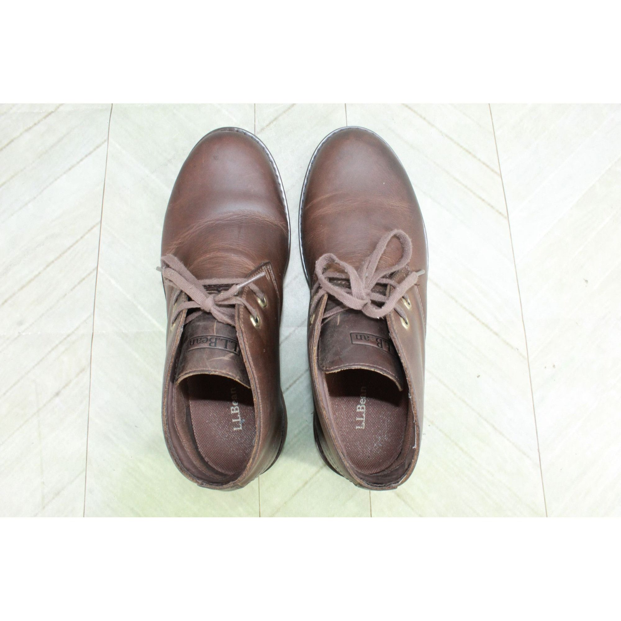 L.L. Bean × Leather LL Bean Men's Stonington Chukka Boots Water Resistant Size US 8.5 / EU 41-42 - 7 Thumbnail