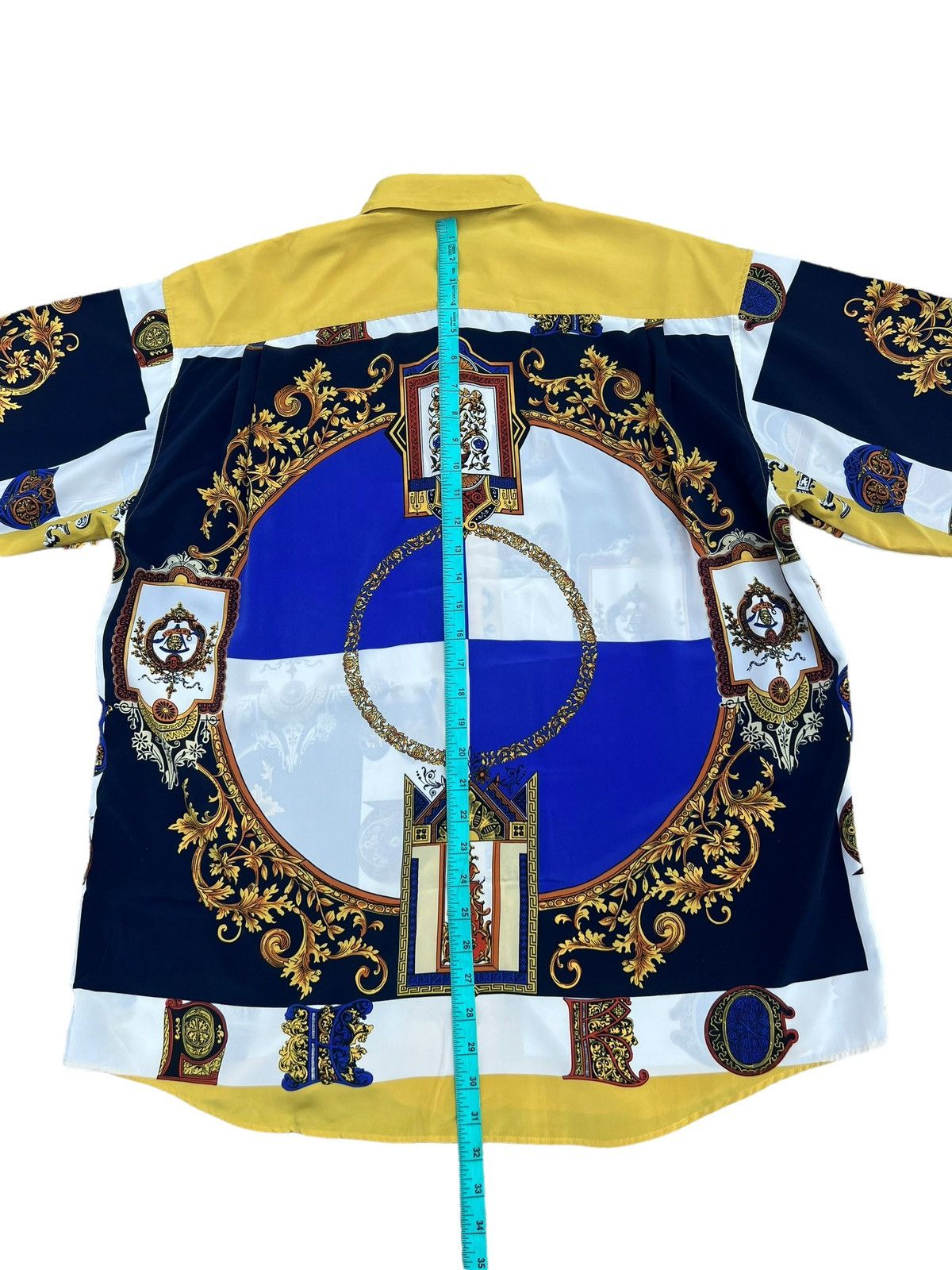 Vintage Vintage ZANOBETTI Made in Japan Baroque Shirt Size US L / EU 52-54 / 3 - 5 Thumbnail