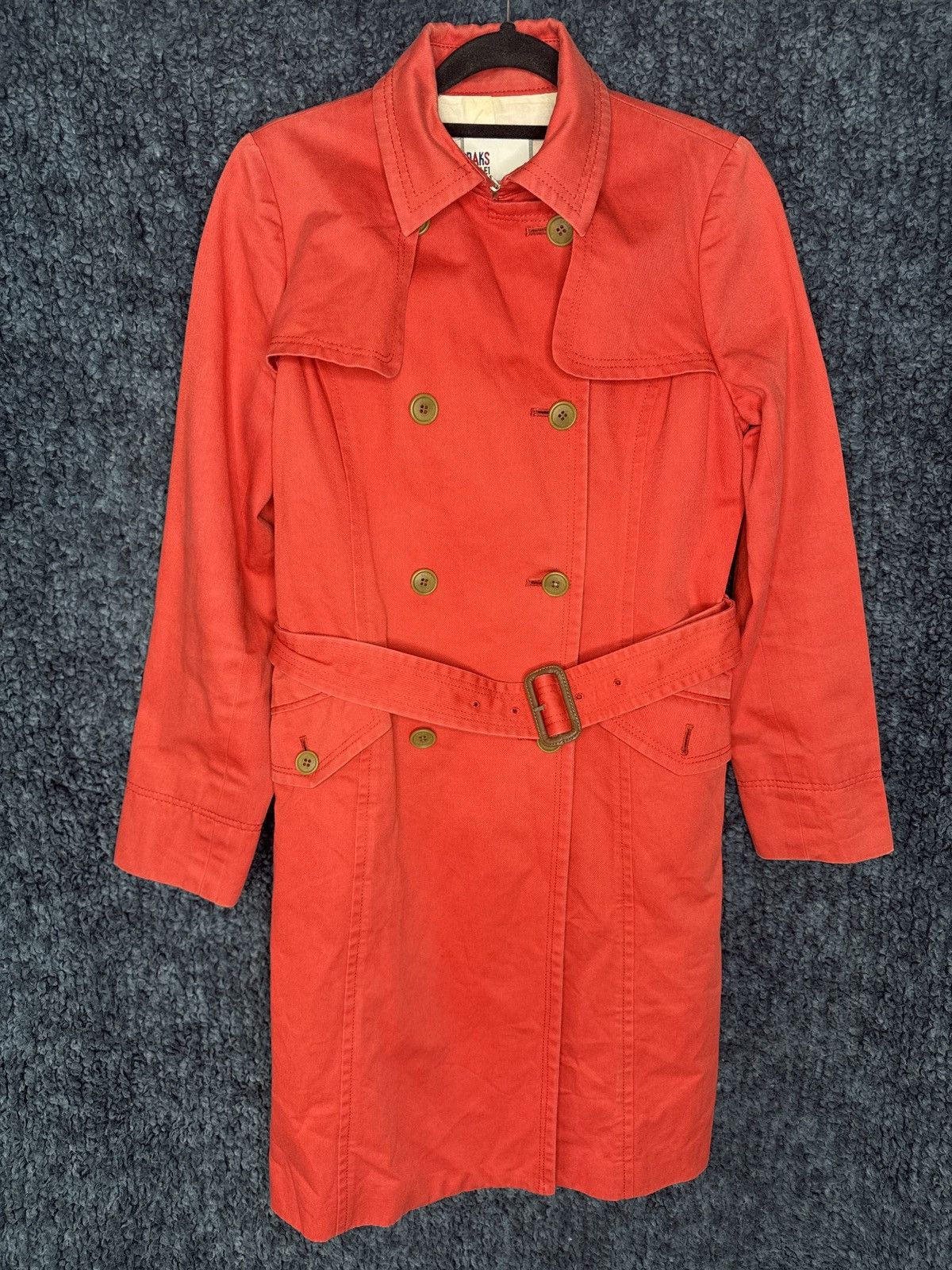 DAKS Daks vintage womens double breasted trench coat size 40 Size M / US 6-8 / IT 42-44 - 1 Thumbnail