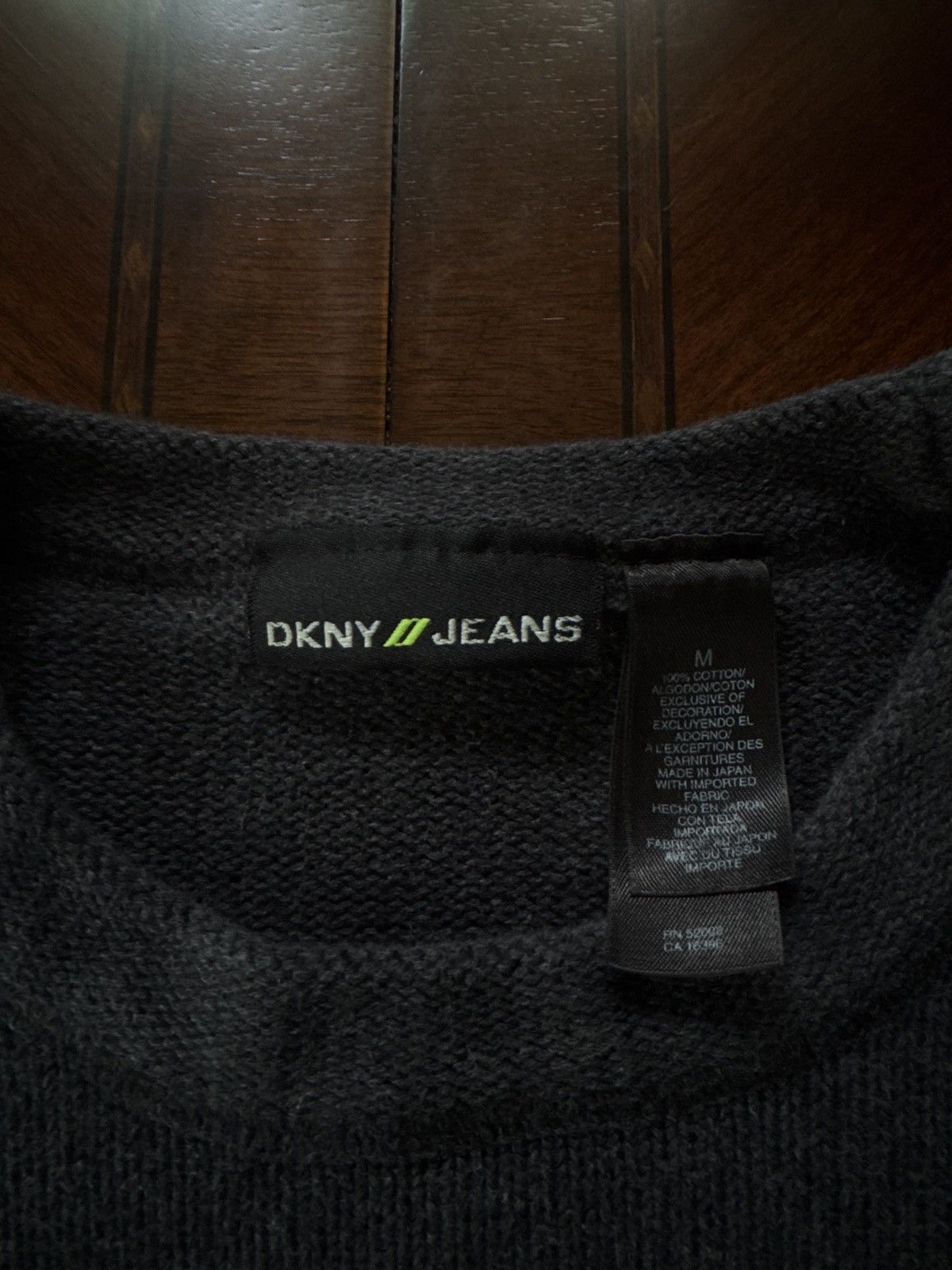 DKNY DKNY knit sweatshirt Size US M / EU 48-50 / 2 - 3 Thumbnail