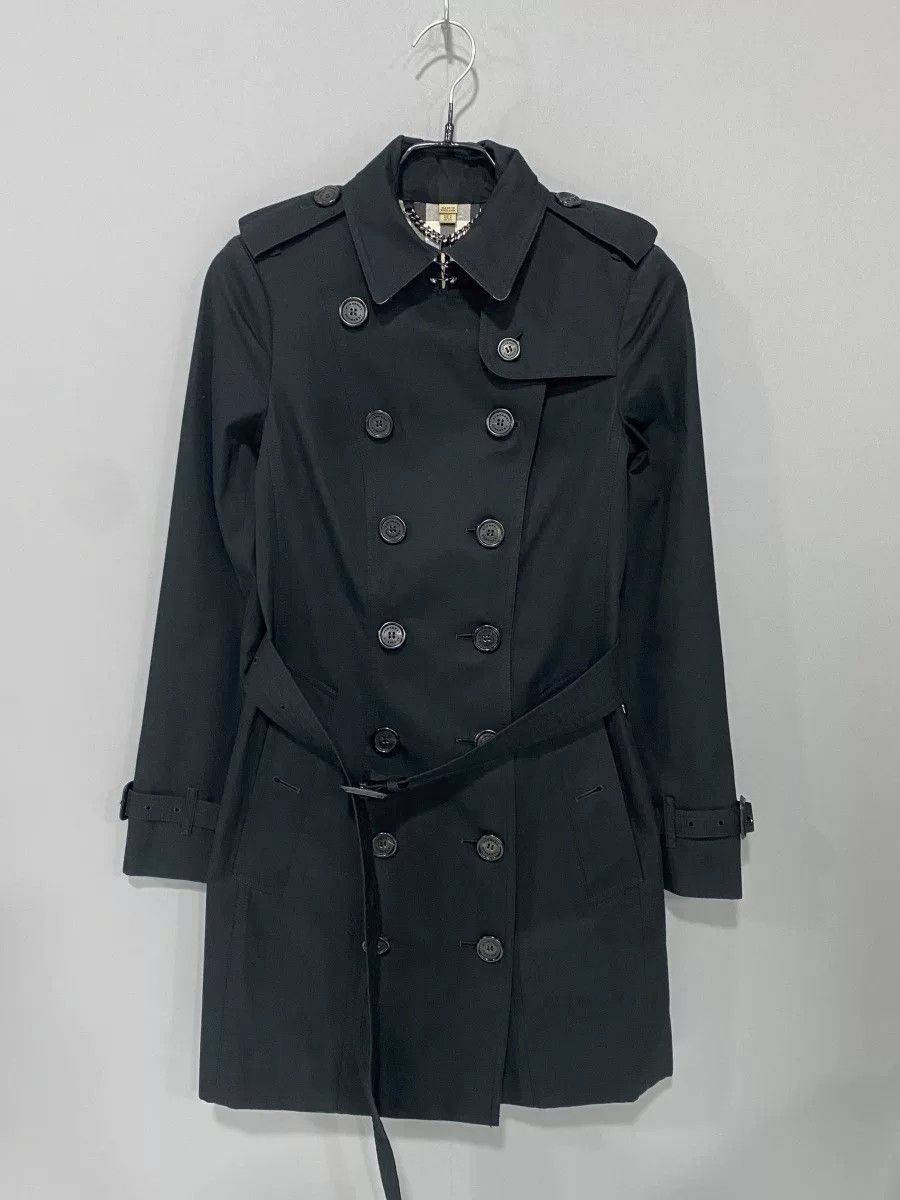 Burberry black double crown sandringham trench coat Size XS / US 0-2 / IT 36-38 - 1 Thumbnail