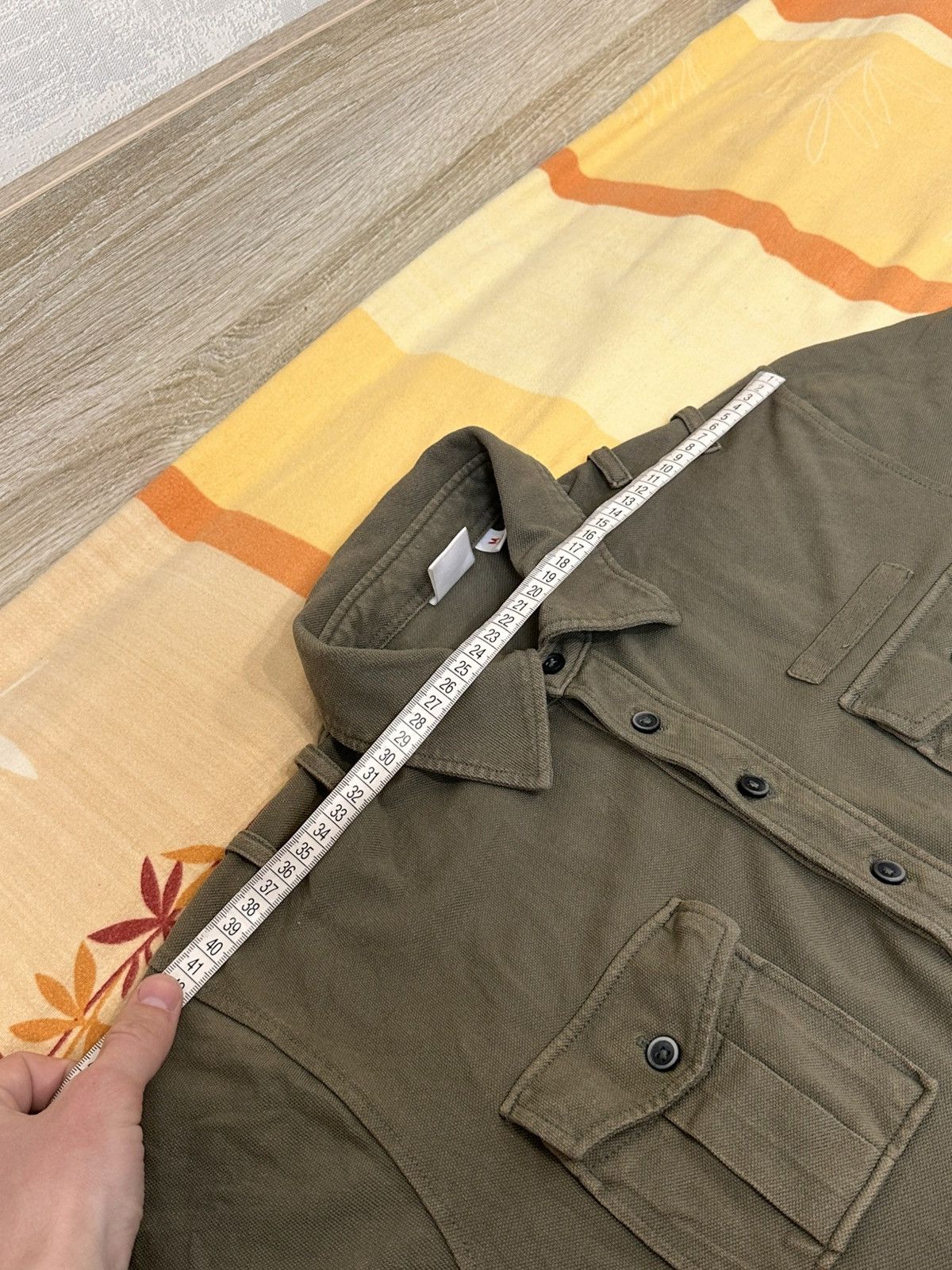 Michael Bastian 🔥 Uniqlo x Michael Bastian Retro Classic Polo T Shirt Army Size US M / EU 48-50 / 2 - 7 Thumbnail