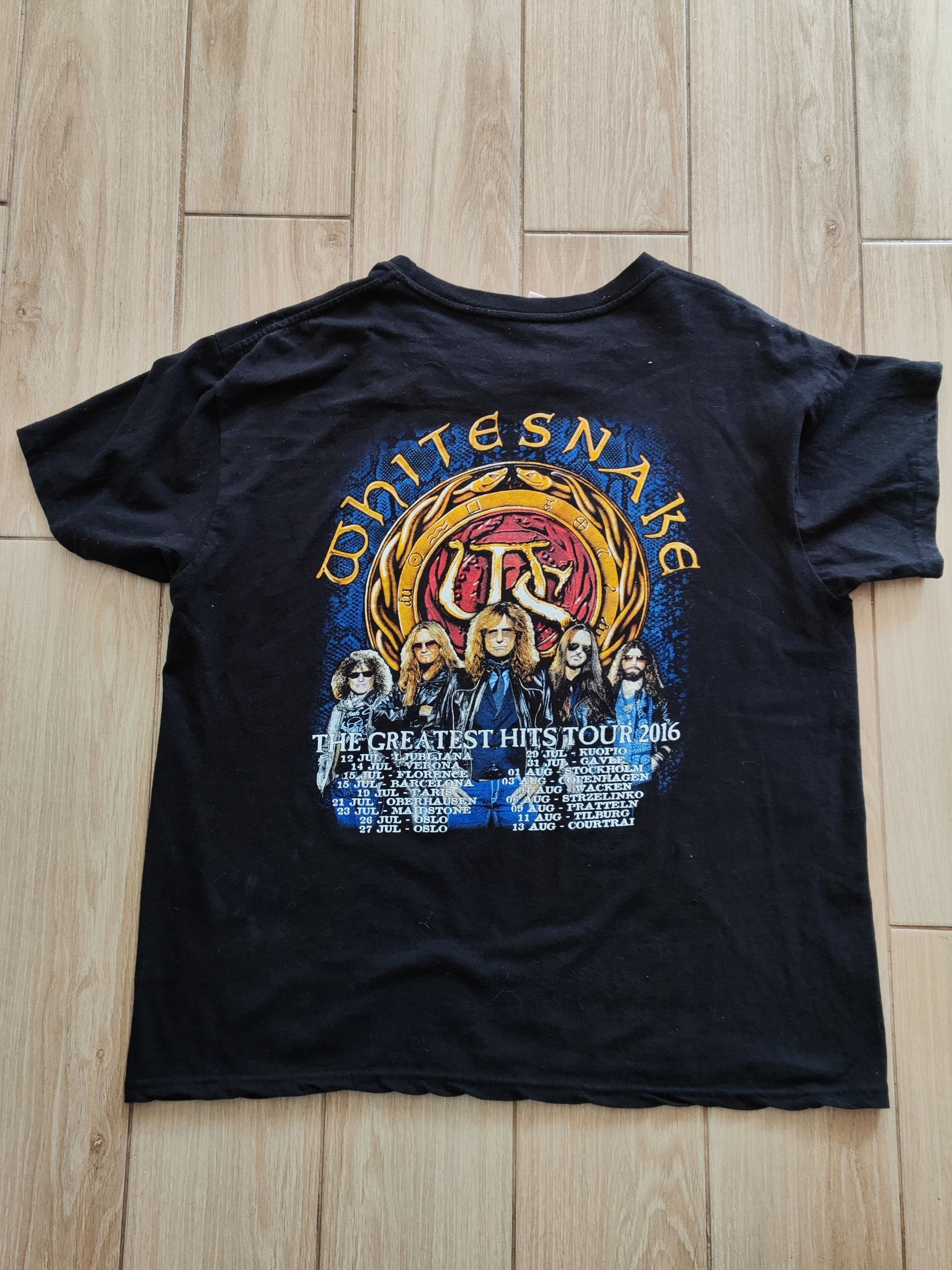Band Tees × Vintage Whitesnake "Greatest Hits Tour 2016" Vintage Band Tee Size US XL / EU 56 / 4 - 1 Thumbnail
