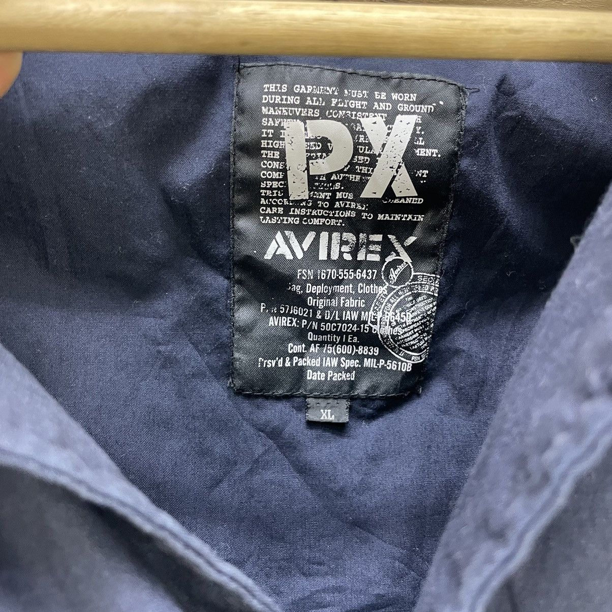 Avirex 💥Avirex Px USN Snap Button Jacket Size US M / EU 48-50 / 2 - 3 Thumbnail