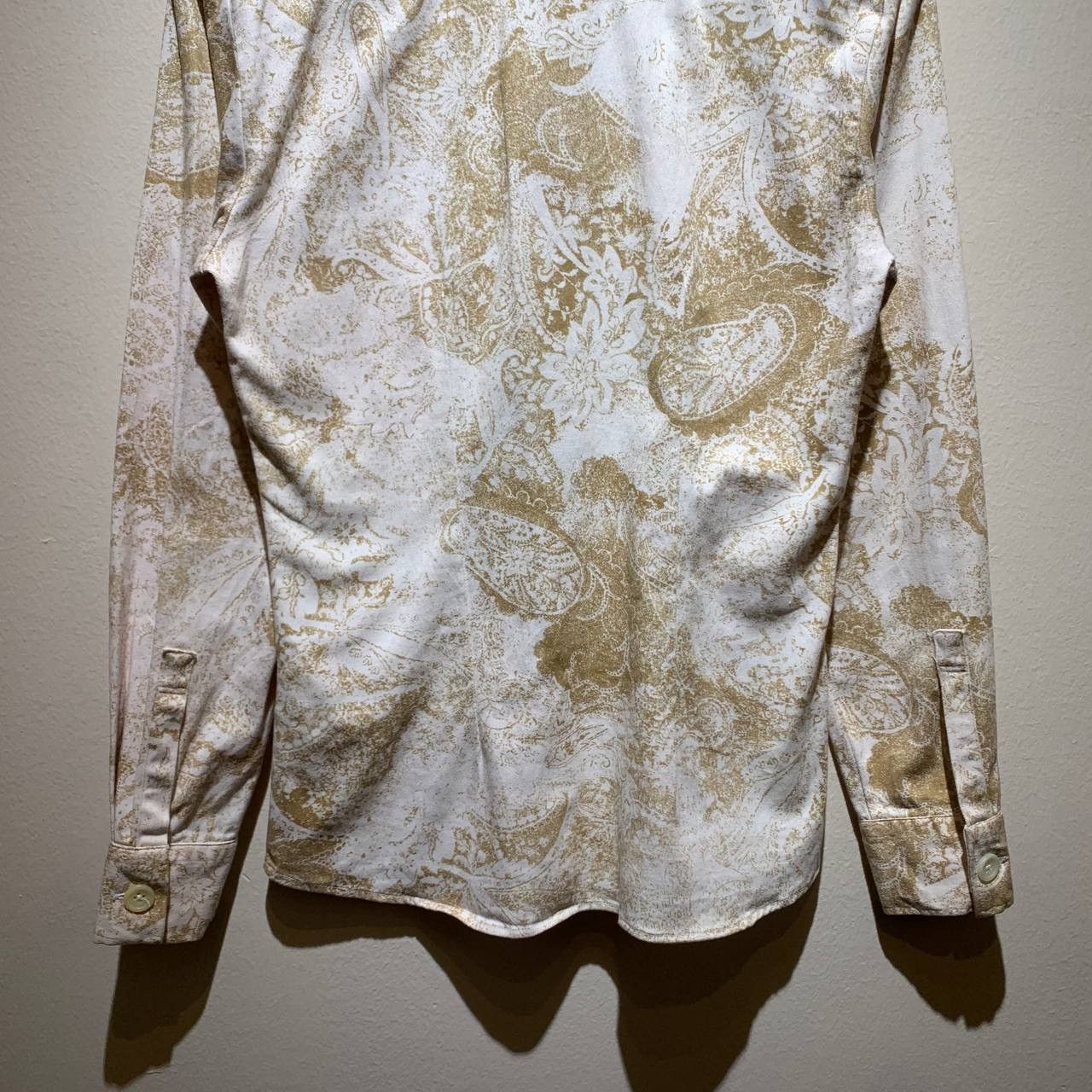 Tornado Mart 🔥 Y2K Tornado Mart Python Flower Paisley Button Up Shirts 🌪️ Size US M / EU 48-50 / 2 - 6 Thumbnail