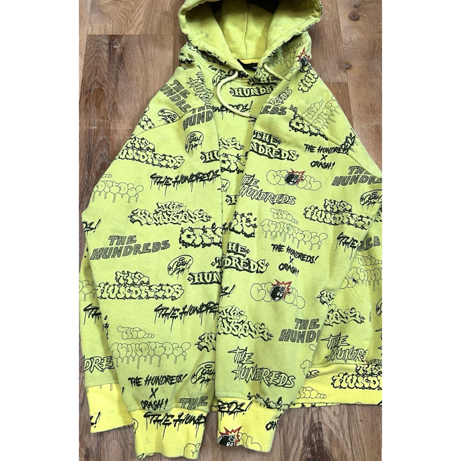 The Hundreds The Hundreds Bomb Pullover Hoodie Yellow XL Size US XL / EU 56 / 4 - 6 Thumbnail