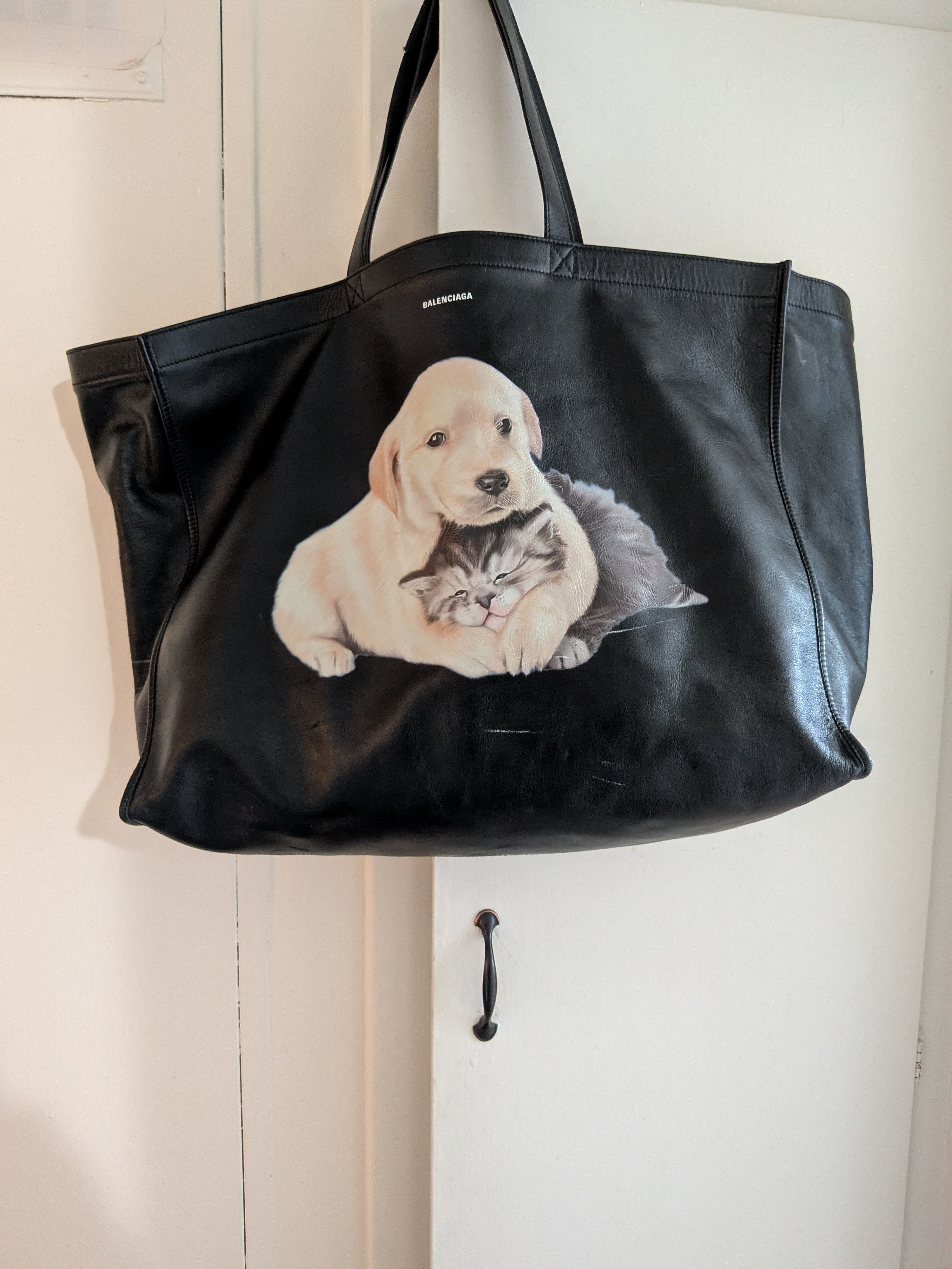 Balenciaga Puppies and Kittens bag XL '18