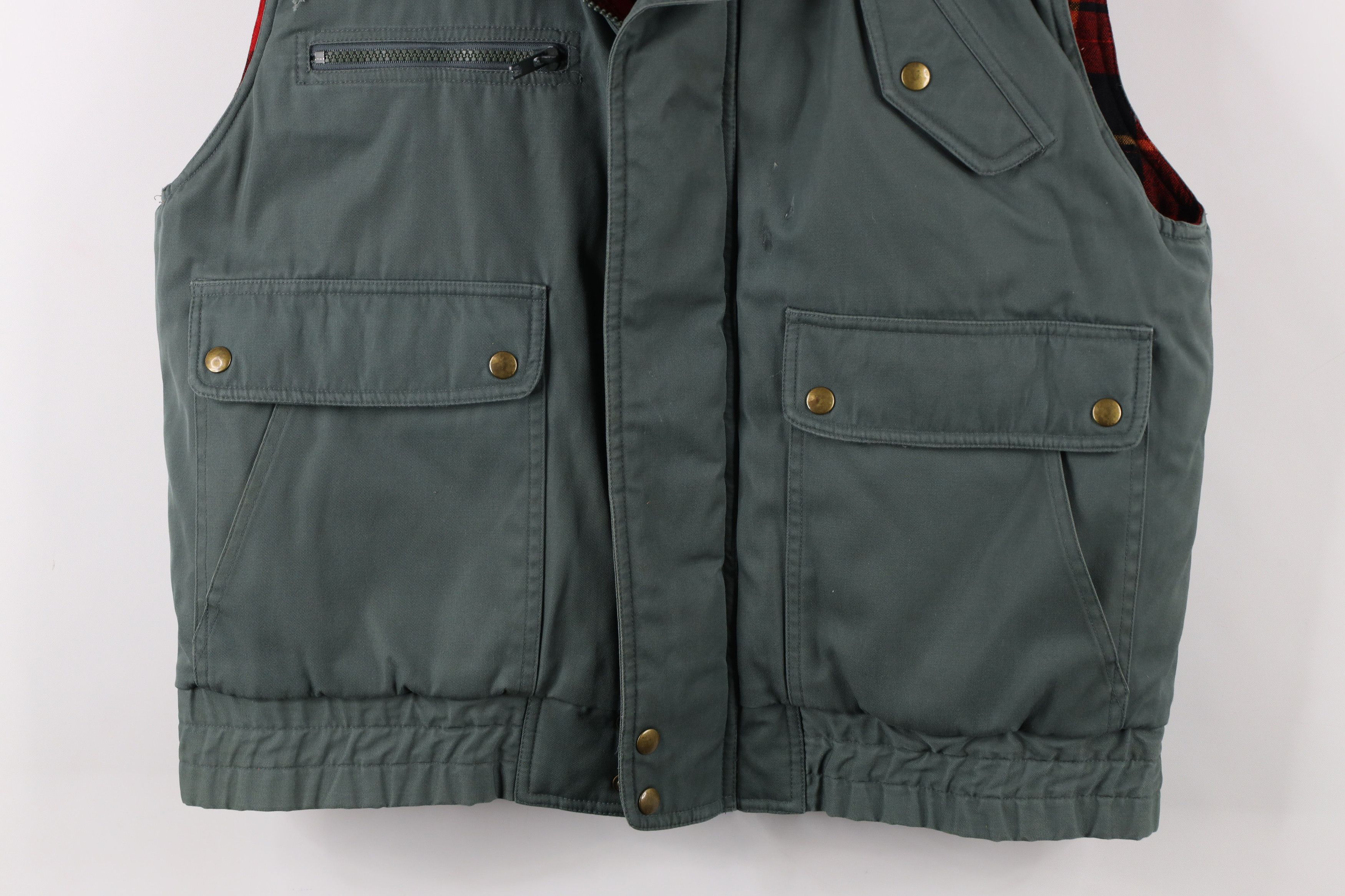 Vintage Vintage 90s Streetwear Lined Full Zip Puffer Vest Jacket Size US M / EU 48-50 / 2 - 3 Thumbnail