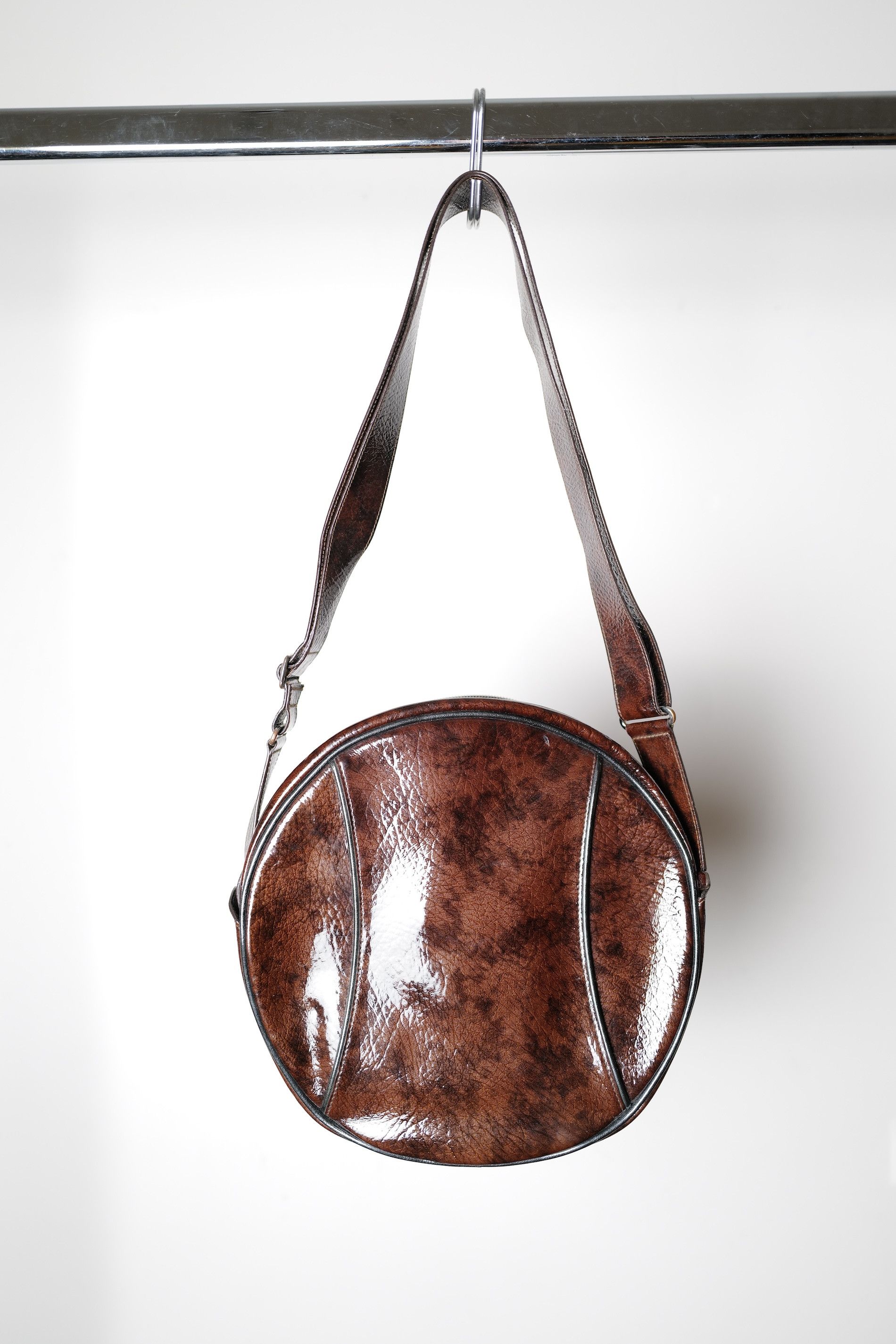 Y-3 Y-3 ROUND LEATHER BAG RARE Size ONE SIZE - 18 Thumbnail