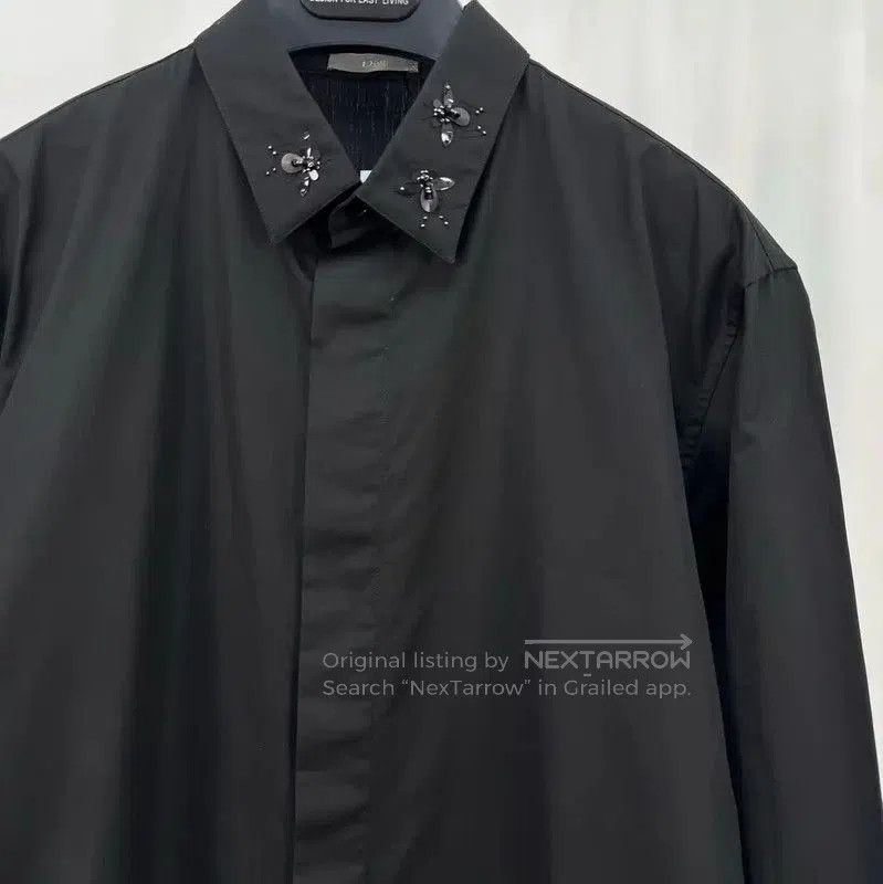 Dior Dior Black Cotton Long Sleeve Shirt for Men . Size US S / EU 44-46 / 1 - 3 Thumbnail