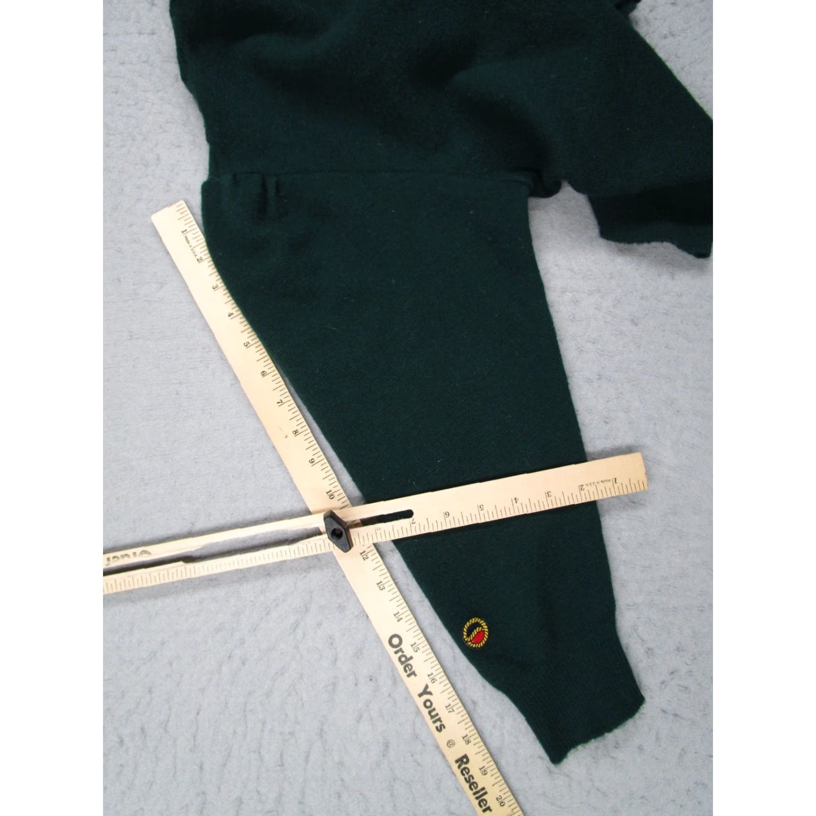 Vintage VINTAGE Busnel Wool Cardigan Sweater Women XS Green Long Sleeve Button Up Casual Retro Size XS / US 0-2 / IT 36-38 - 7 Thumbnail