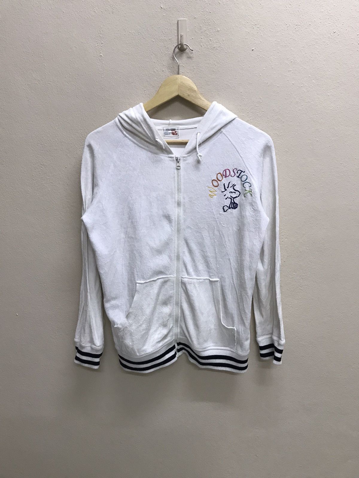 Cartoon Network Vintage 90s Peanuts Woodstock Fleece Sweater Hoodie Size US S / EU 44-46 / 1 - 3 Thumbnail
